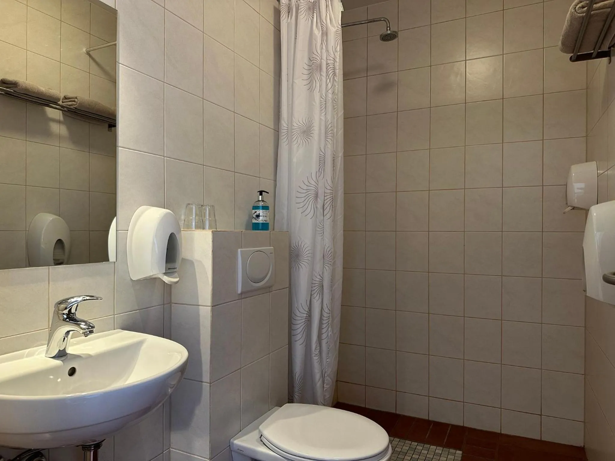 Bathroom in Álfheimar Hotel
