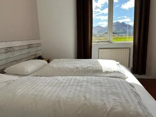 Bedroom, Bed in Álfheimar Hotel