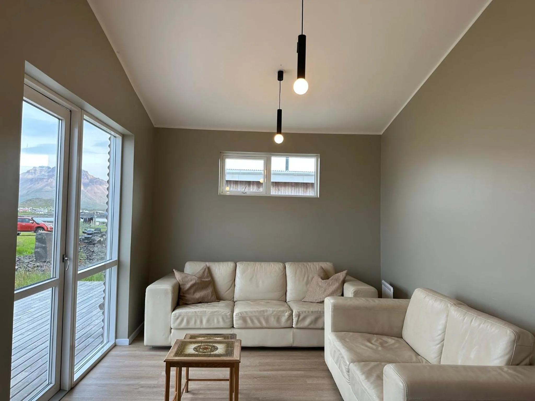 Living room in Álfheimar Hotel