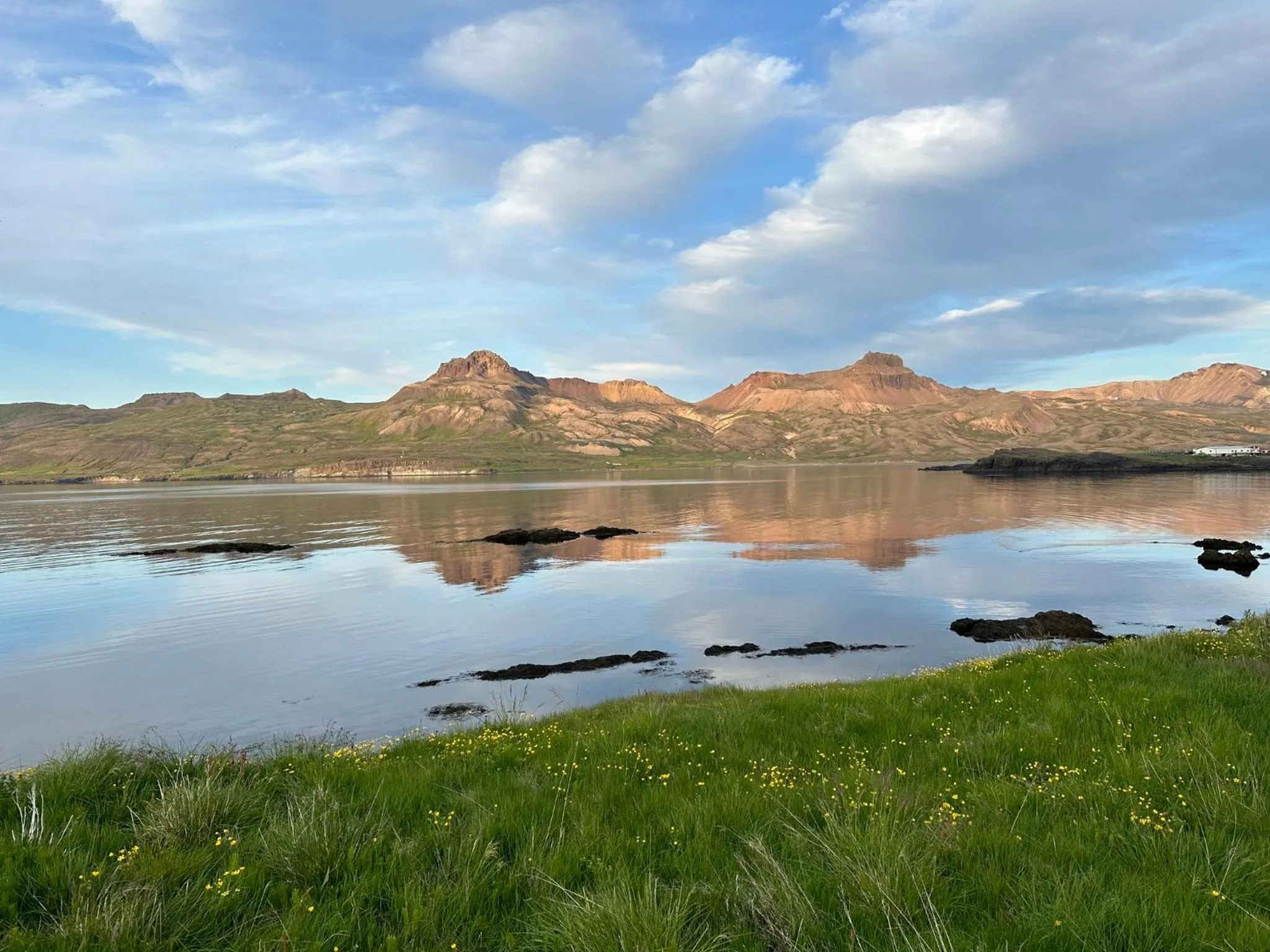 Natural landscape in Álfheimar Hotel