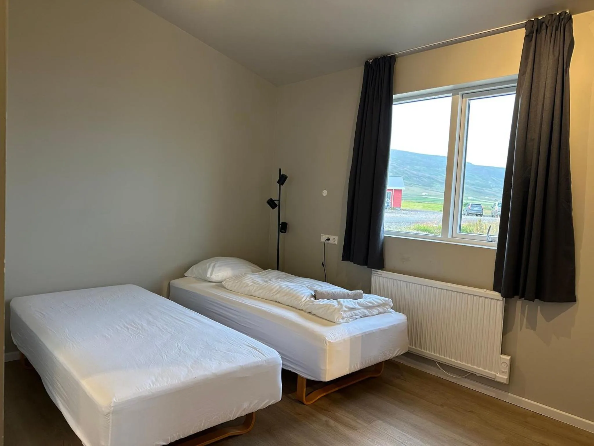 Bedroom, Bed in Álfheimar Hotel