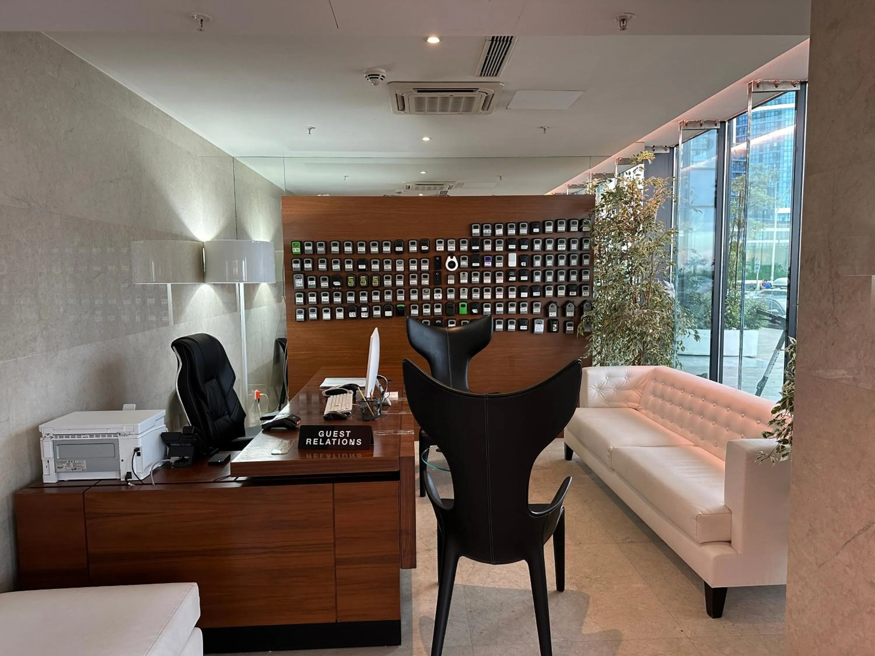 Lobby or reception, Bed in Dream Apartments at Alliance Palace