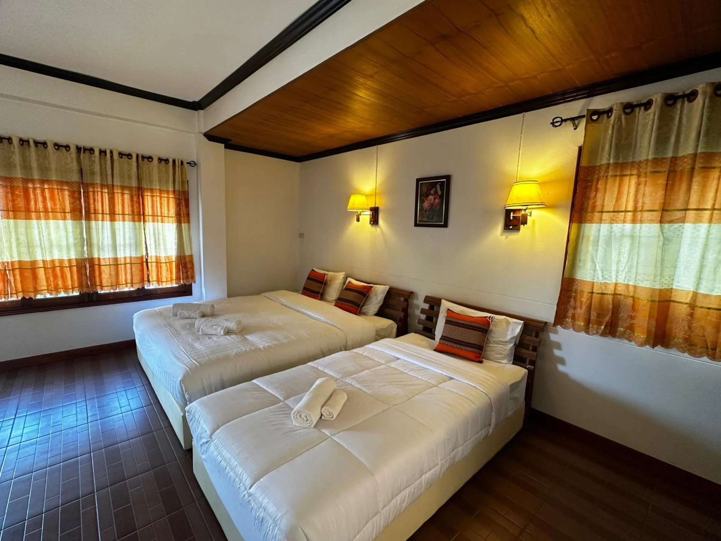 Bed in Soft Resort Kad Farang Hangdong
