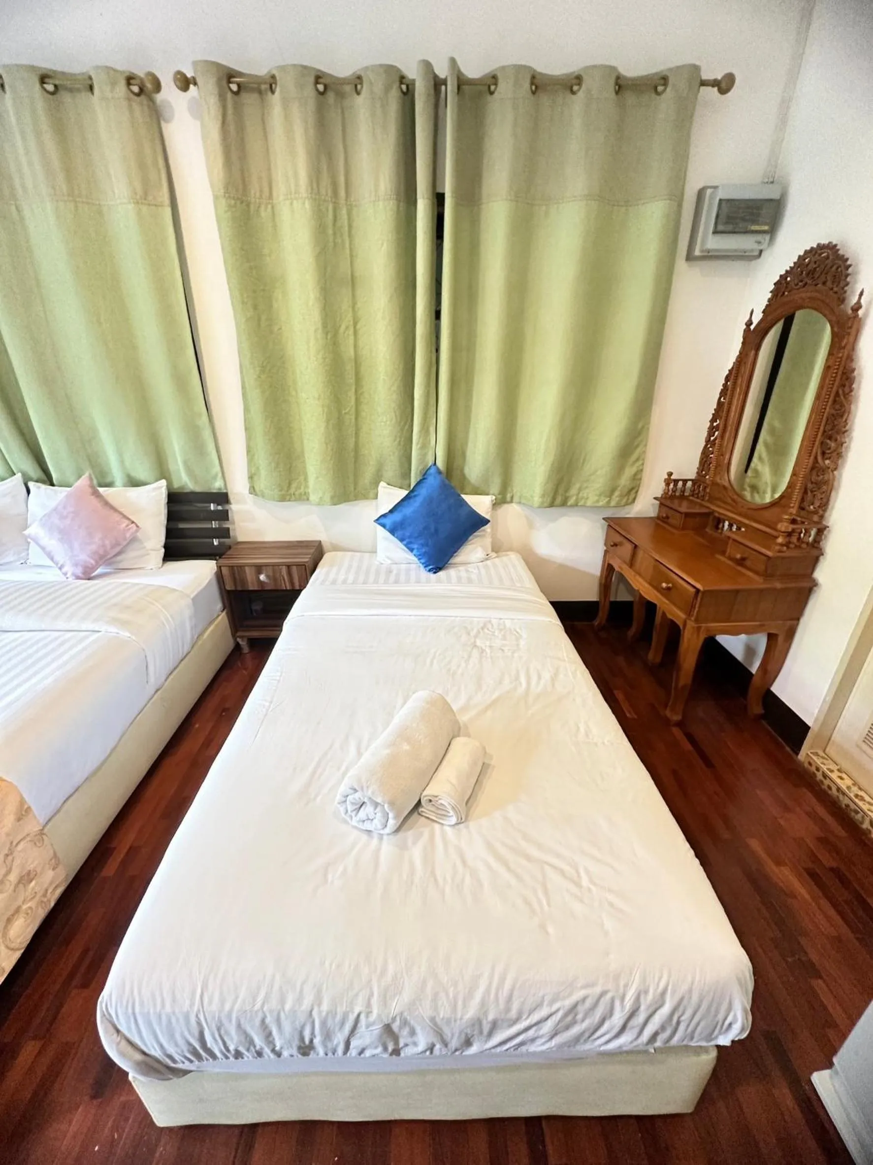 Bed in Soft Resort Kad Farang Hangdong