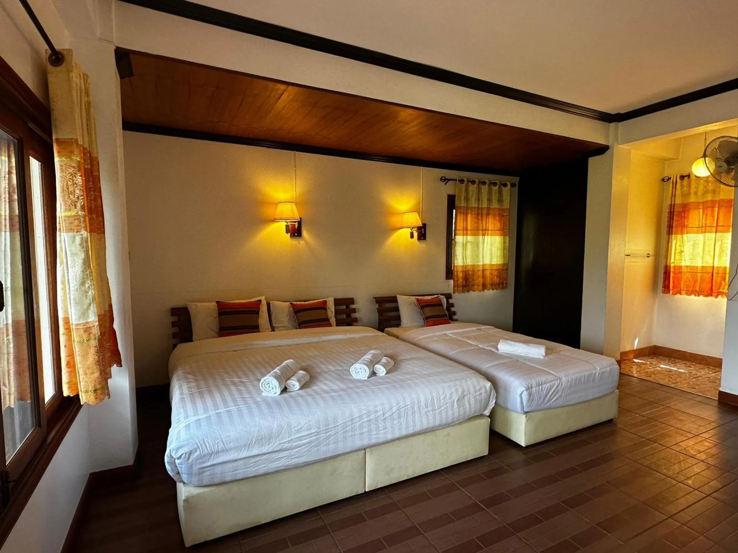Bed in Soft Resort Kad Farang Hangdong