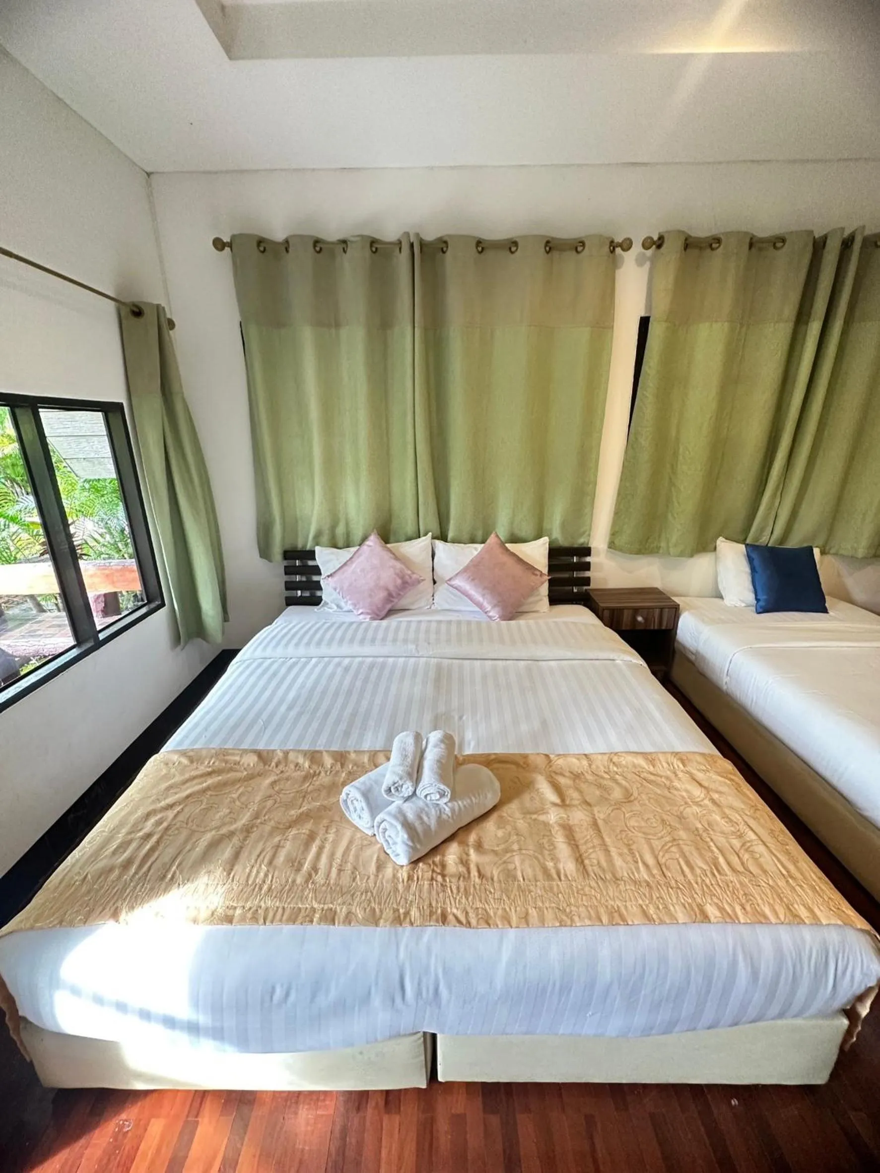 Bed in Soft Resort Kad Farang Hangdong