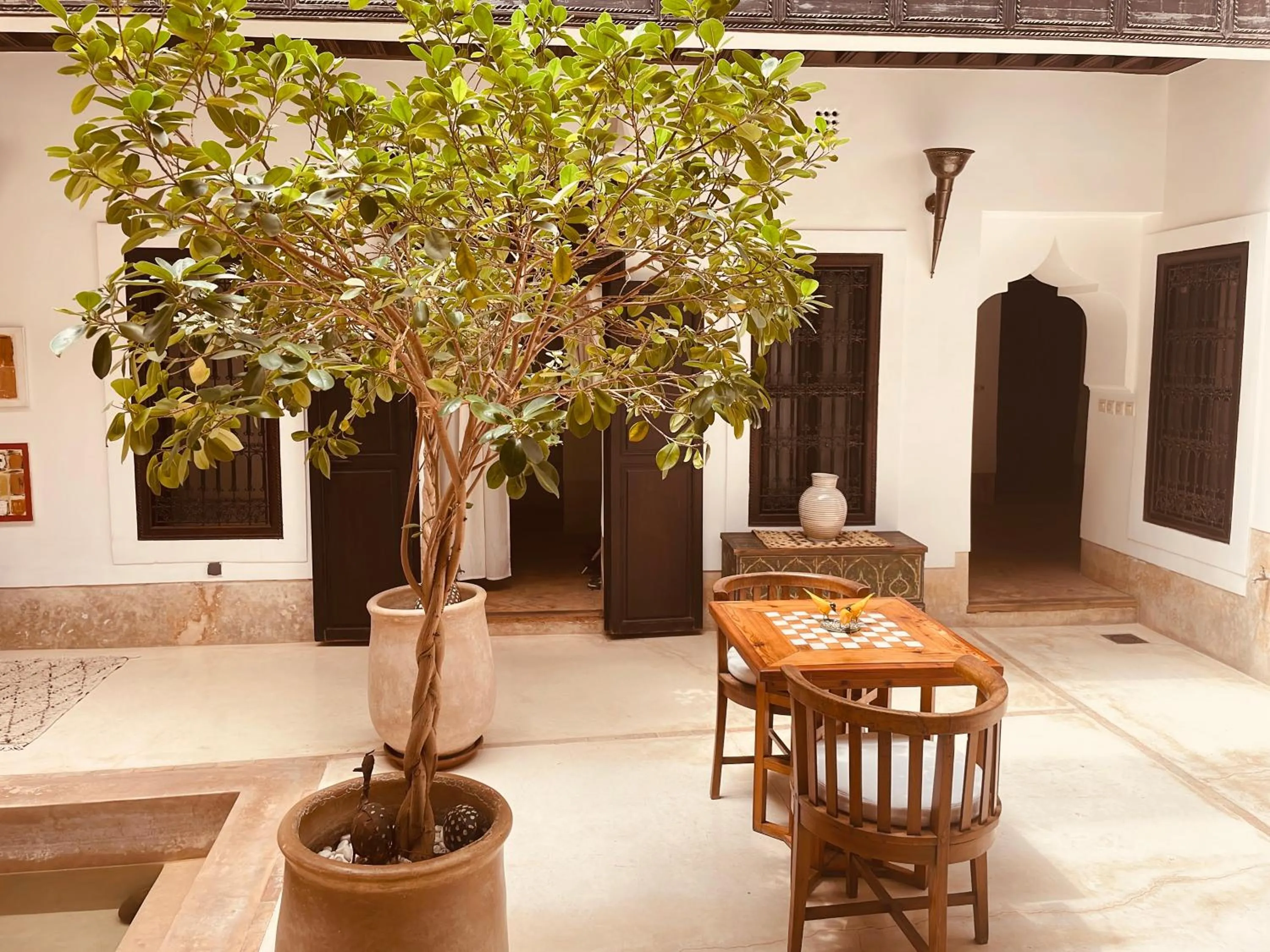 Patio in Riad Les 5 Soeurs