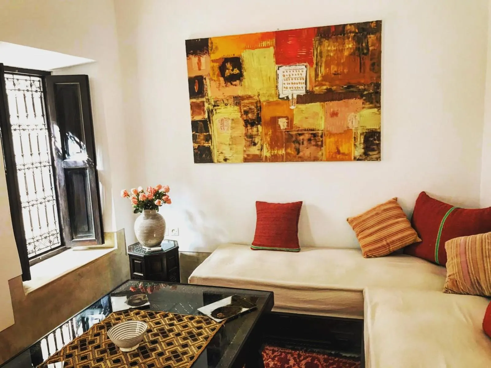 Living room in Riad Les 5 Soeurs