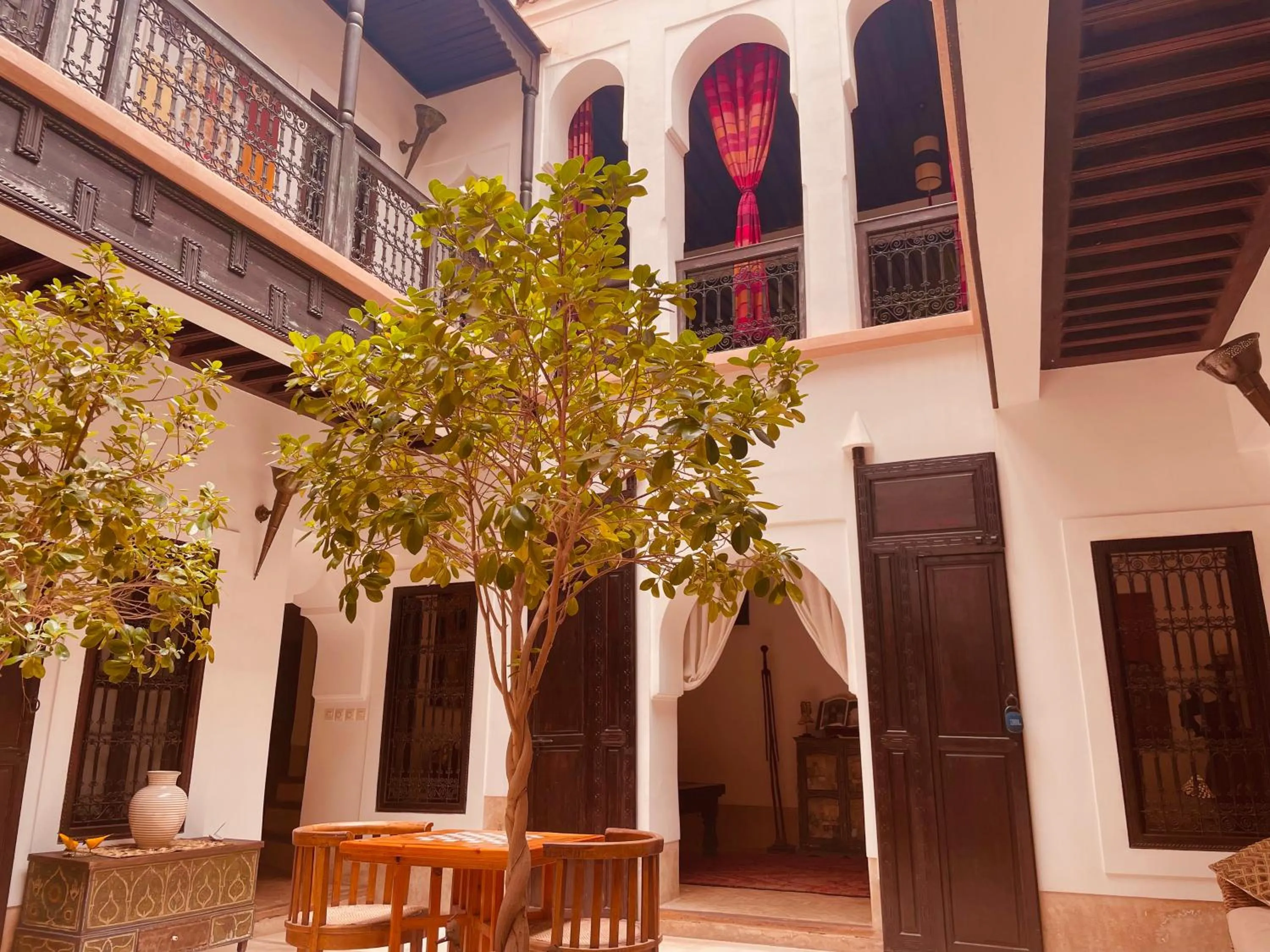 Patio in Riad Les 5 Soeurs