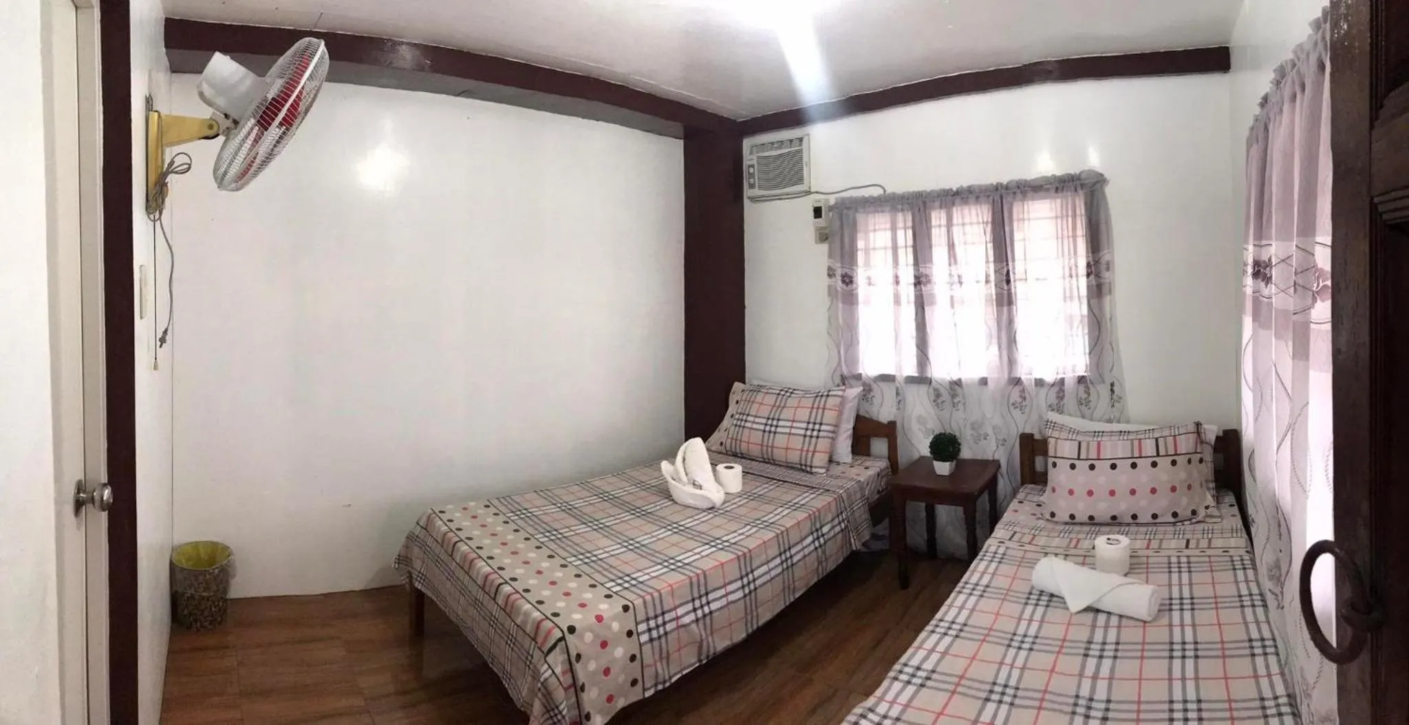 Bed in Alexandra's Transient Haus