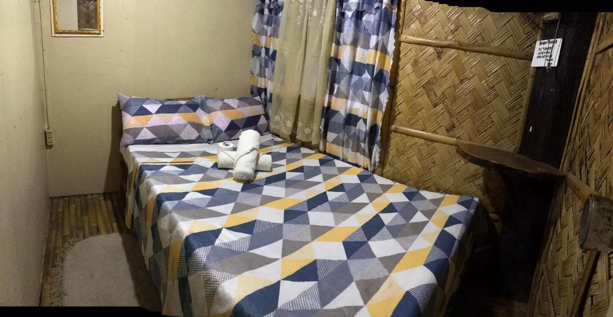 Bed in Alexandra's Transient Haus