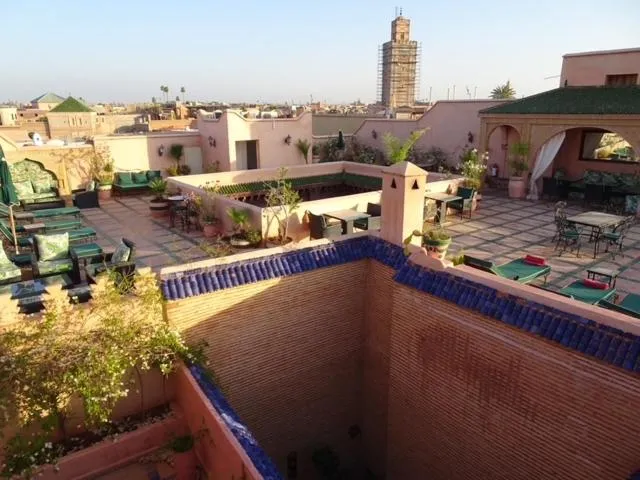 Patio in Riad & Spa Esprit Du Maroc