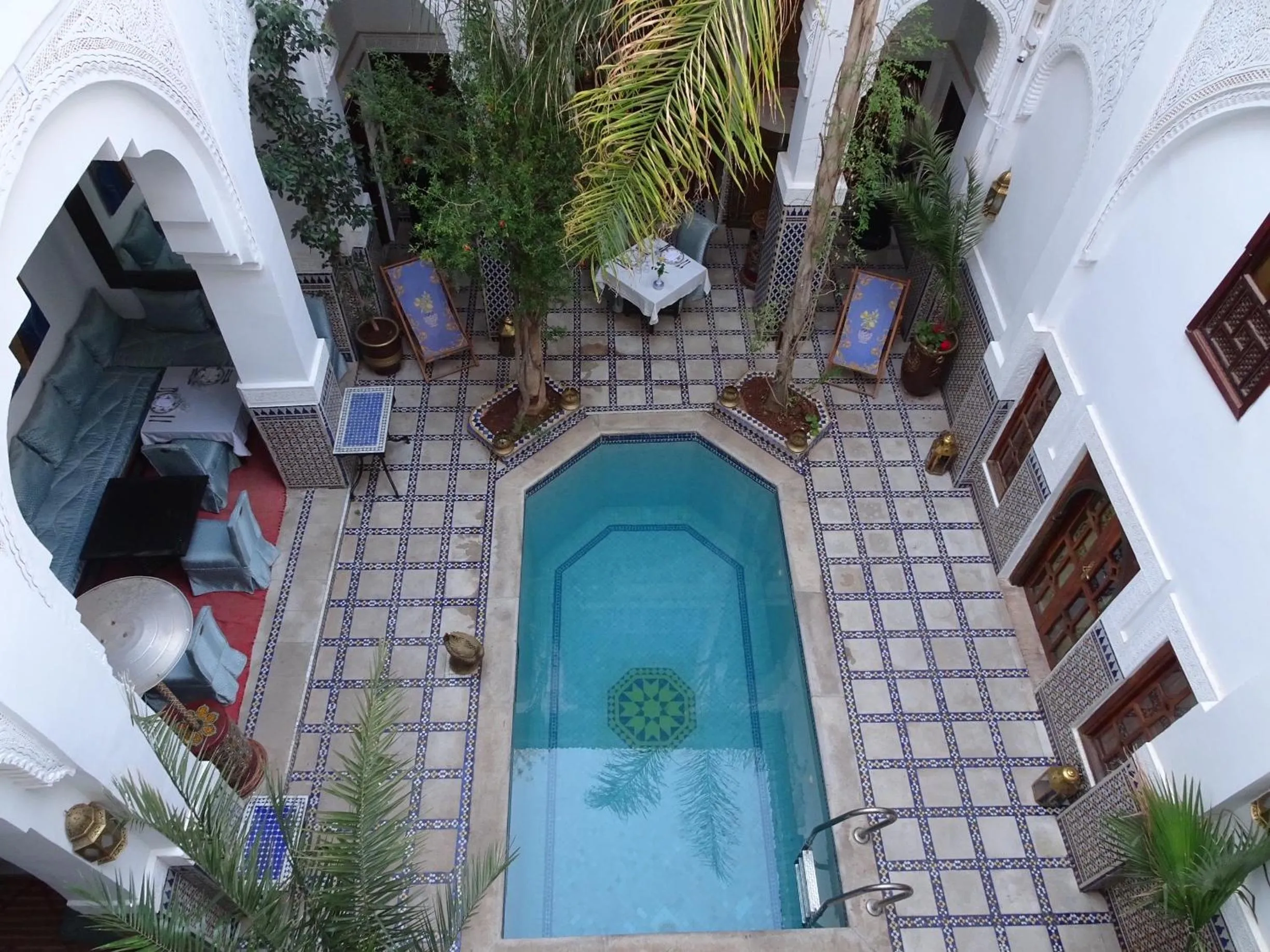 Pool view in Riad & Spa Esprit Du Maroc