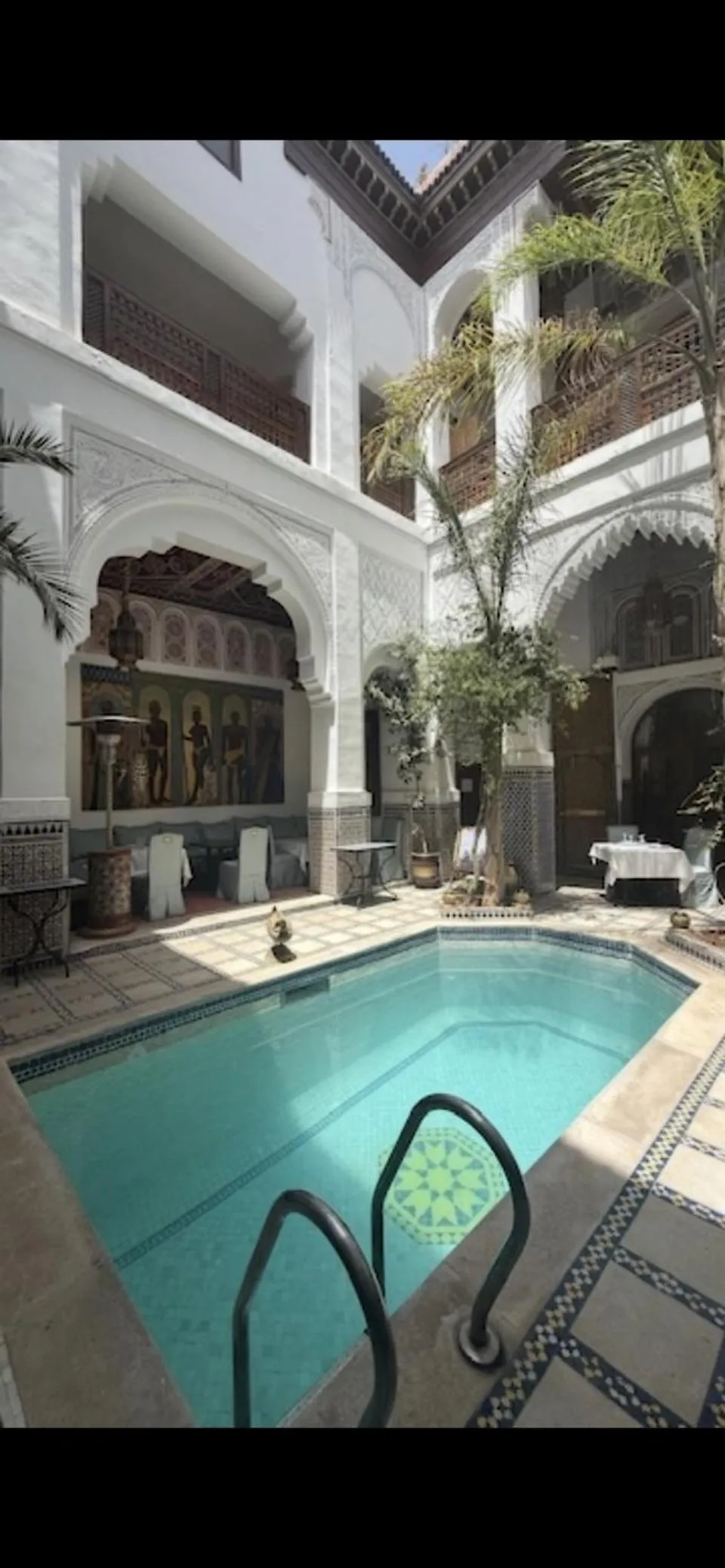 Pool view in Riad & Spa Esprit Du Maroc