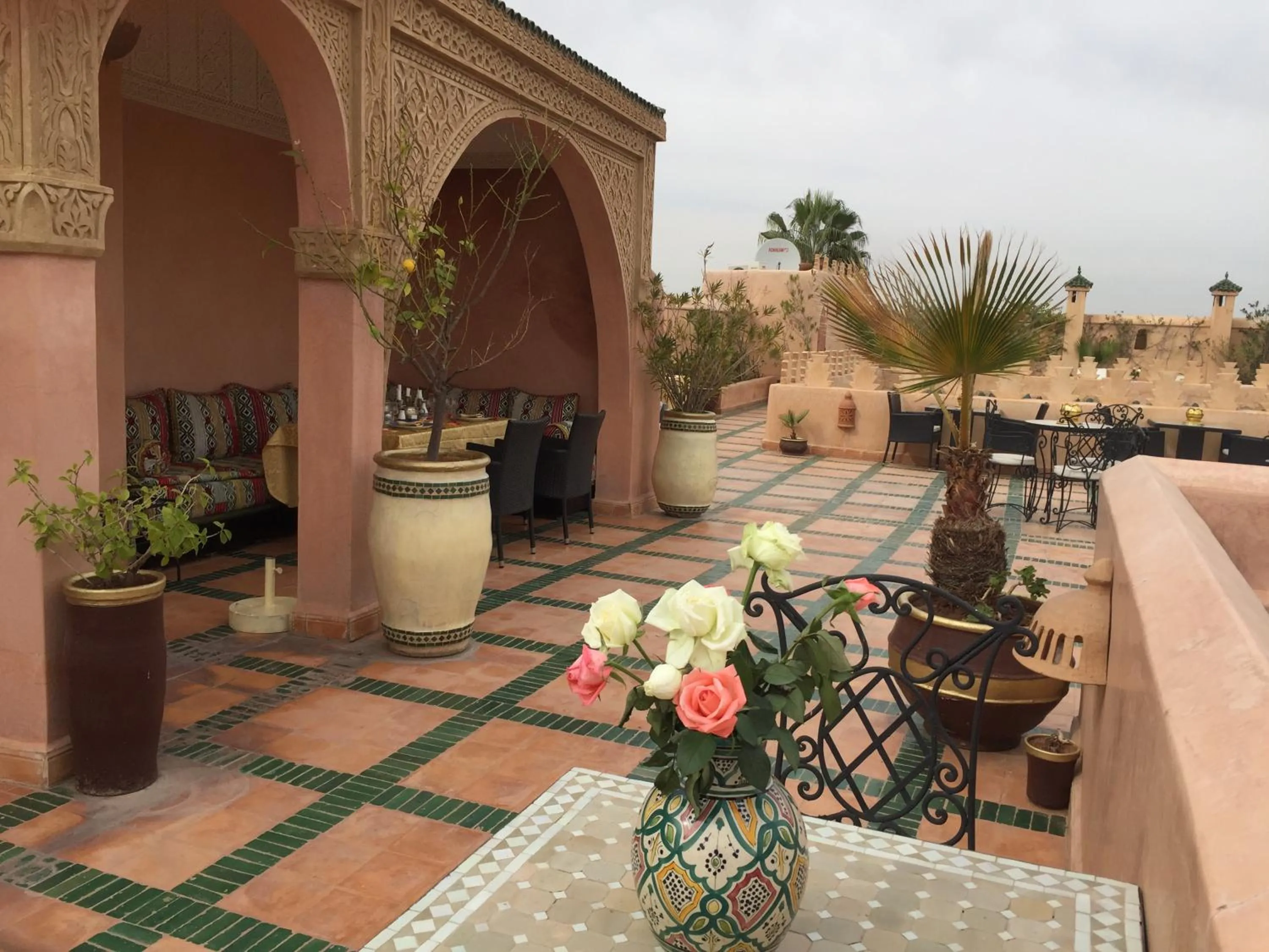 Garden in Riad & Spa Esprit Du Maroc