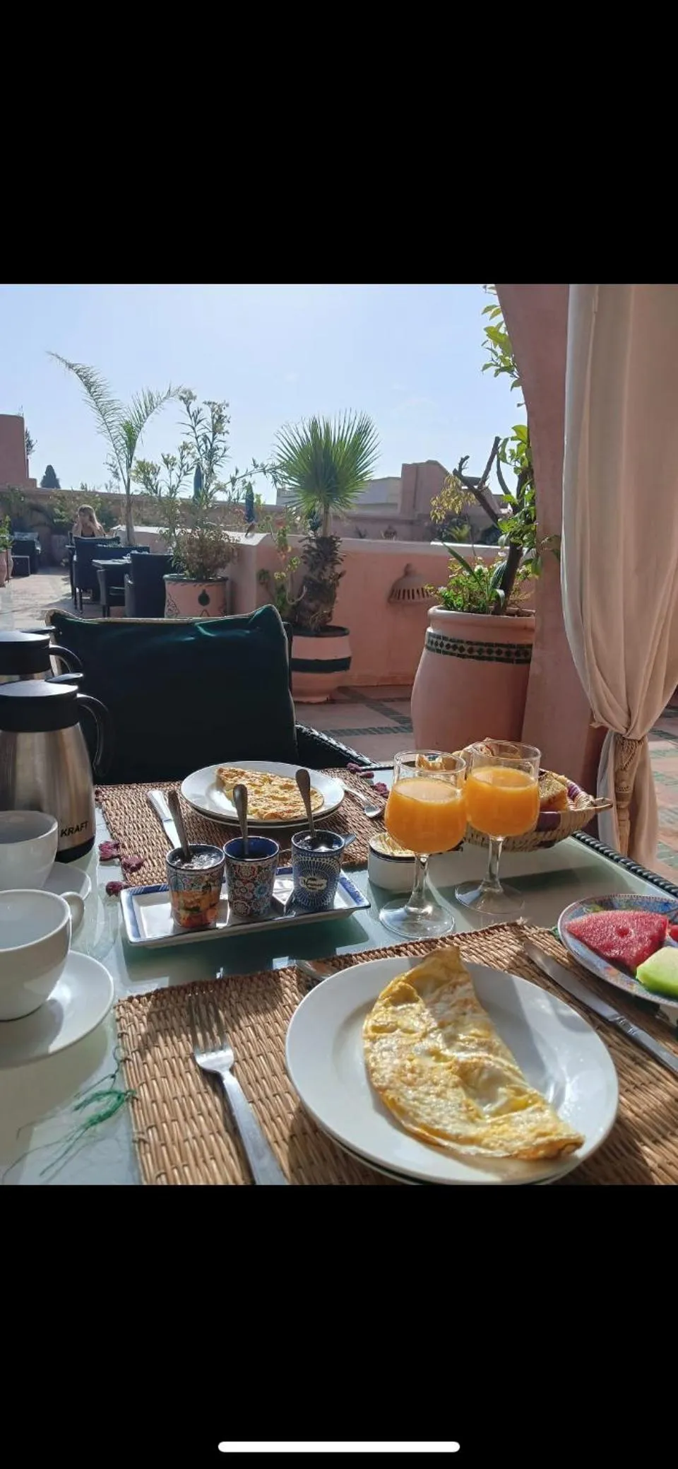 Patio in Riad & Spa Esprit Du Maroc