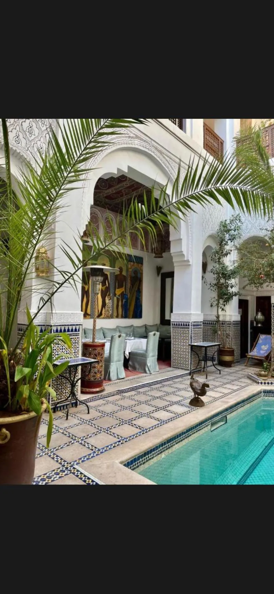 Pool view in Riad & Spa Esprit Du Maroc
