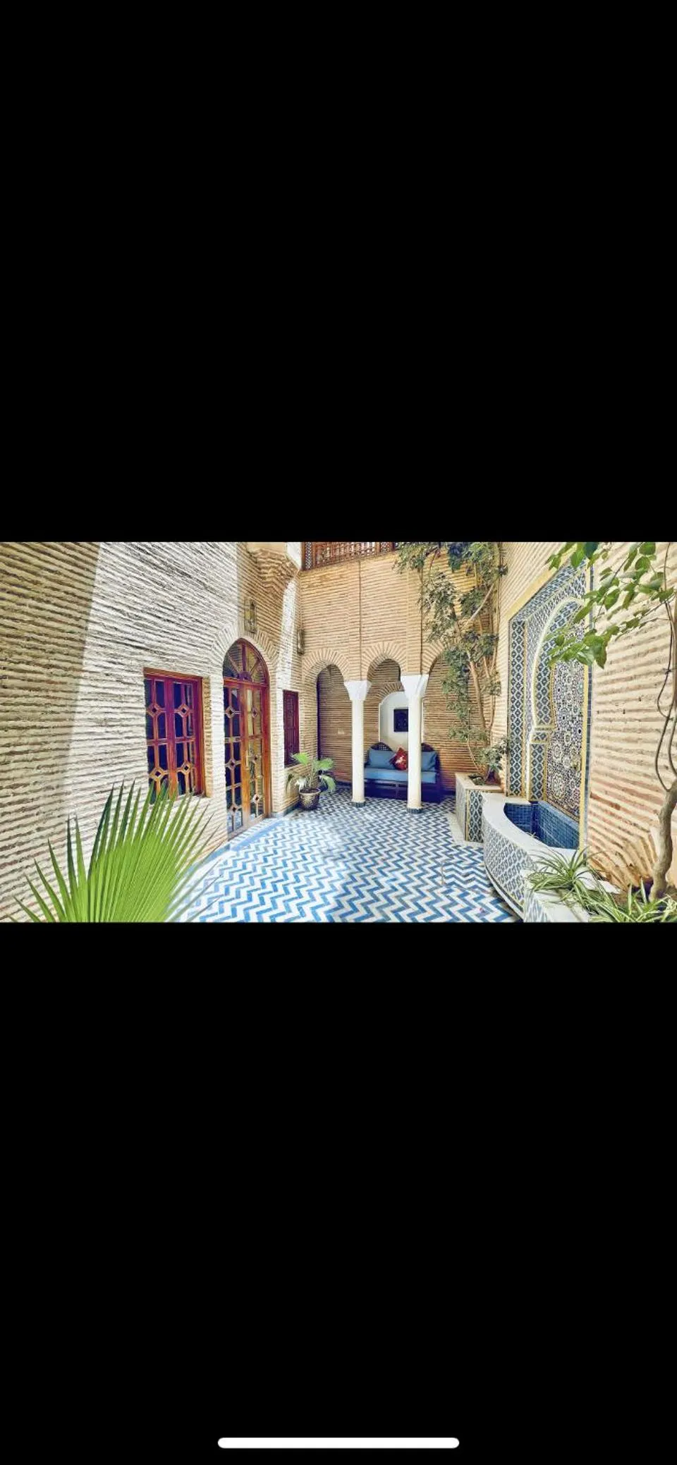 Patio in Riad & Spa Esprit Du Maroc