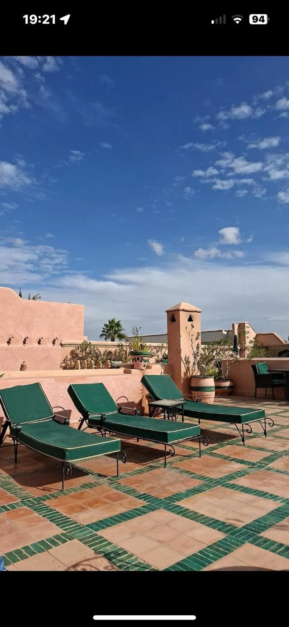 Patio in Riad & Spa Esprit Du Maroc