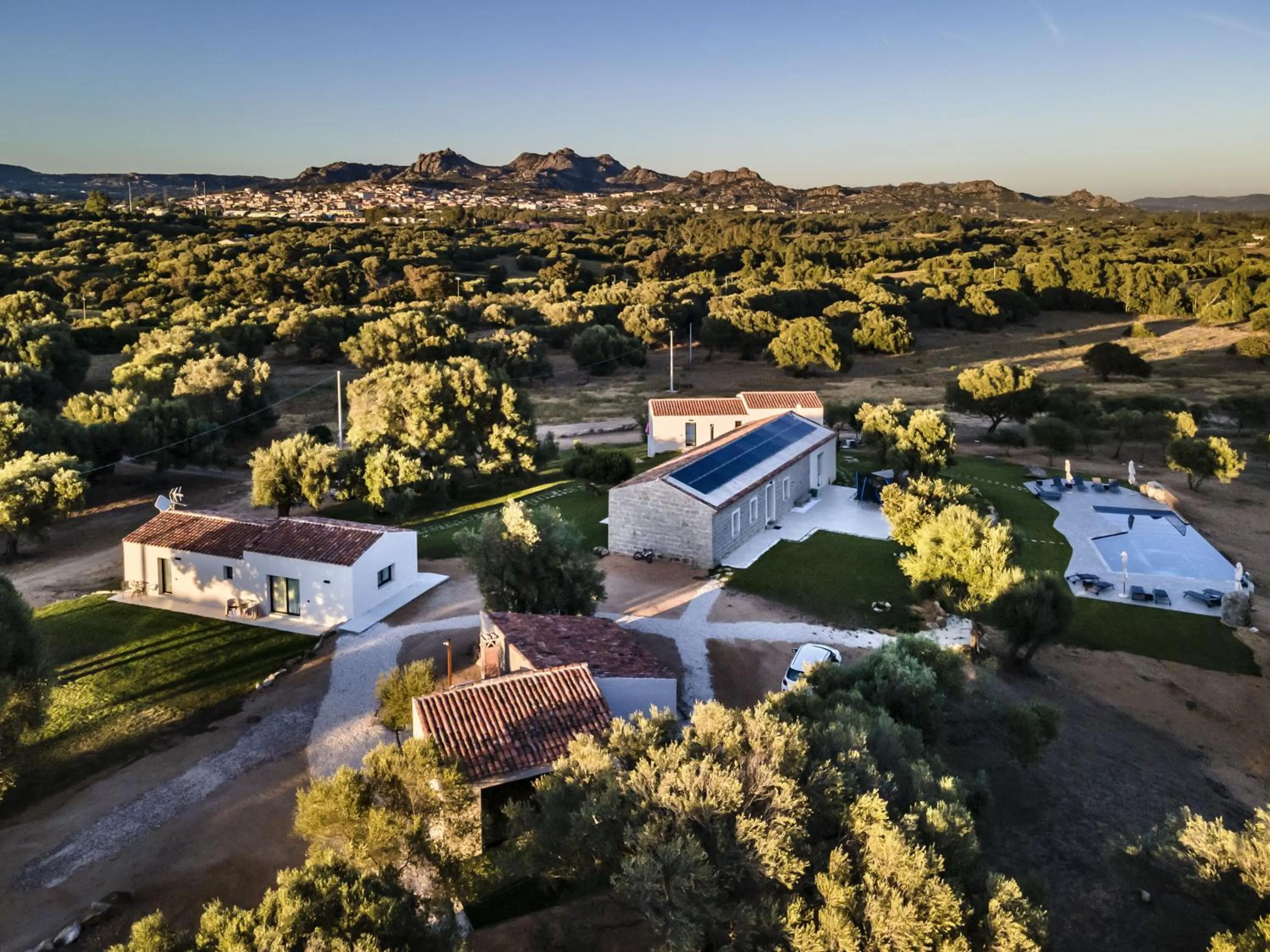 Bird's eye view in Uddastri Retreat