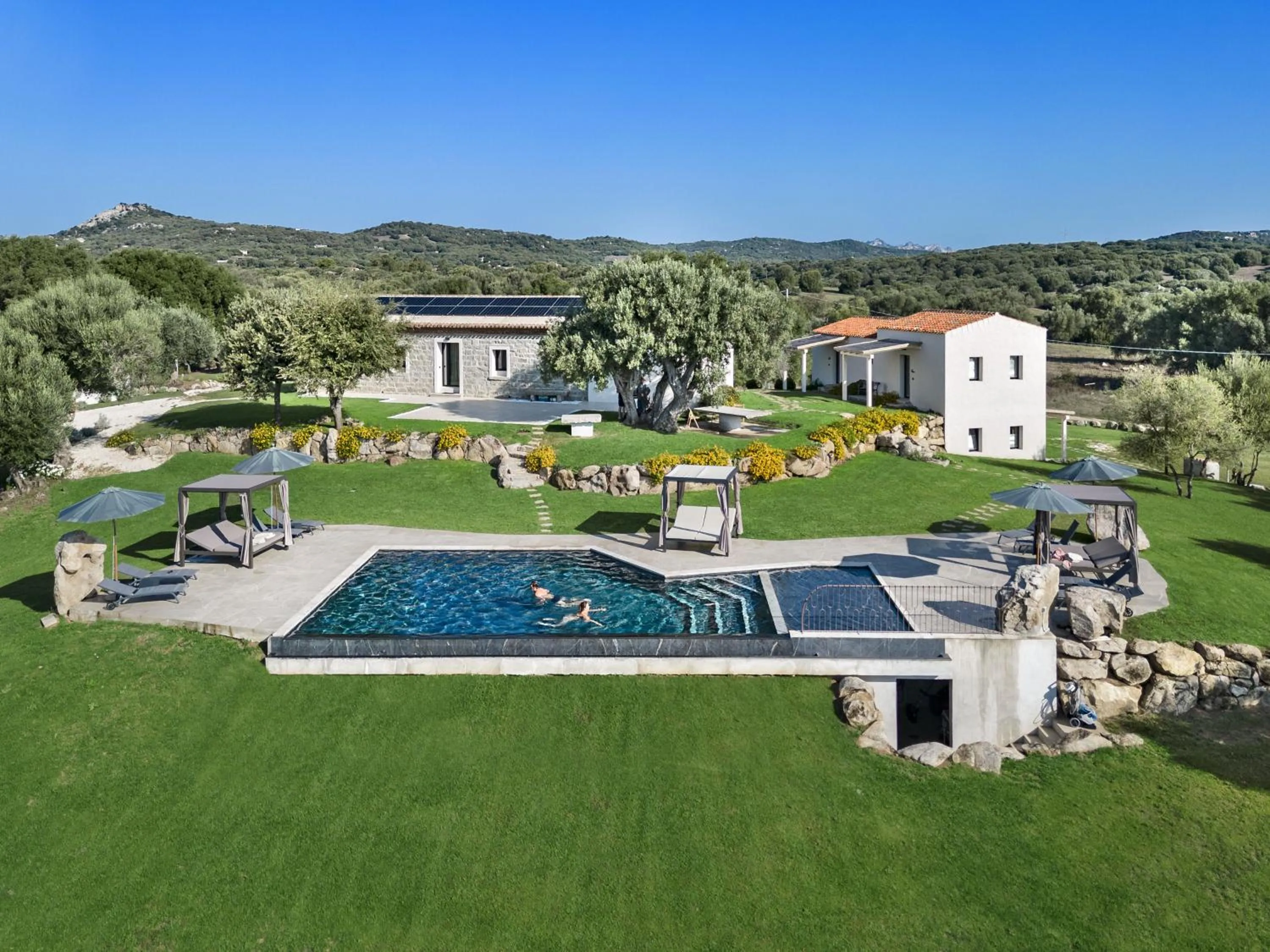 Bird's eye view in Uddastri Retreat