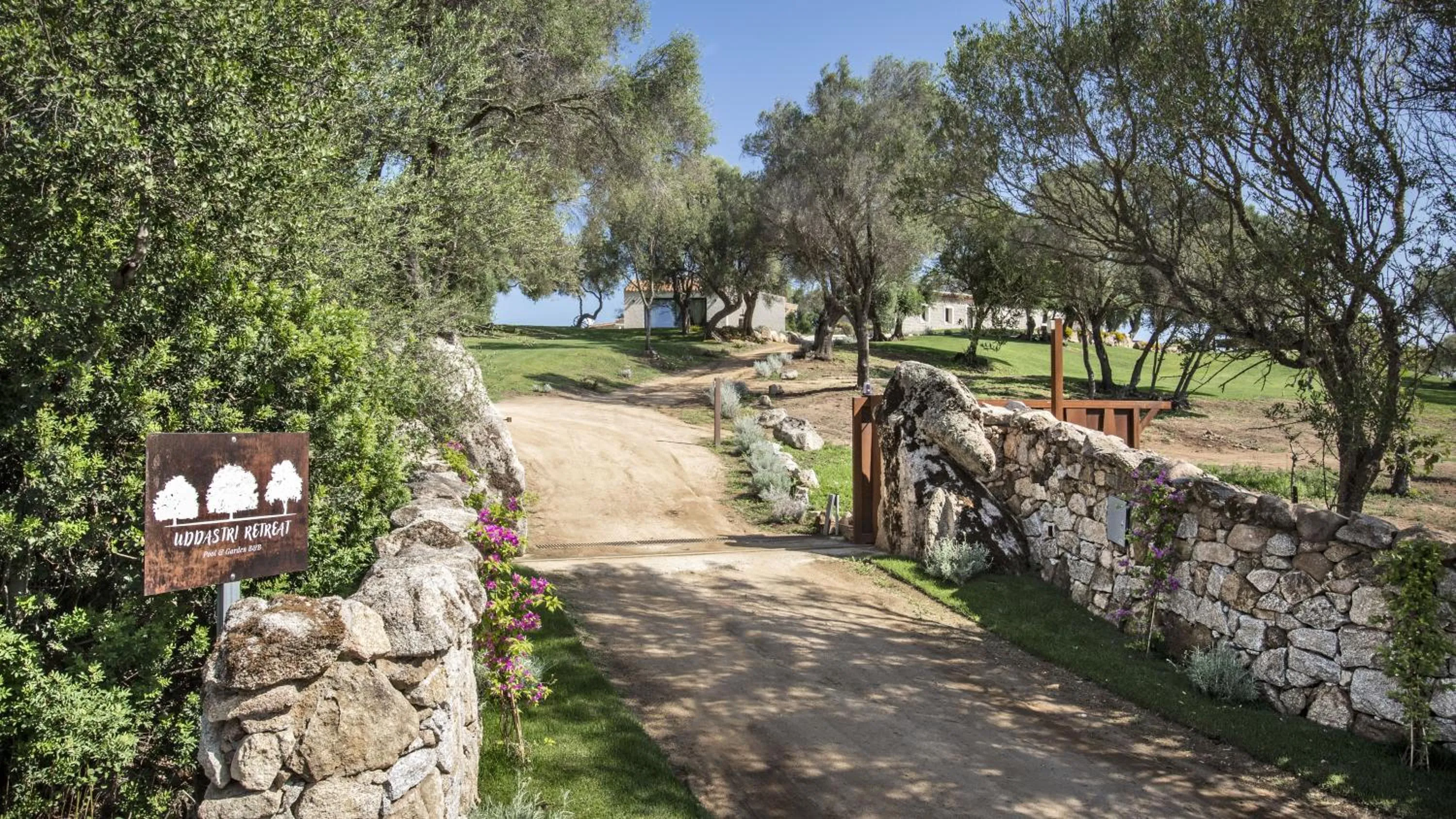 Garden view in Uddastri Retreat