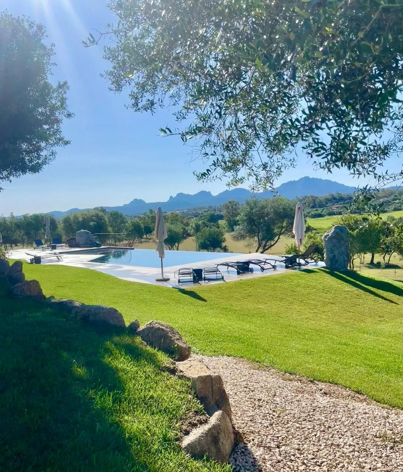 Garden view in Uddastri Retreat