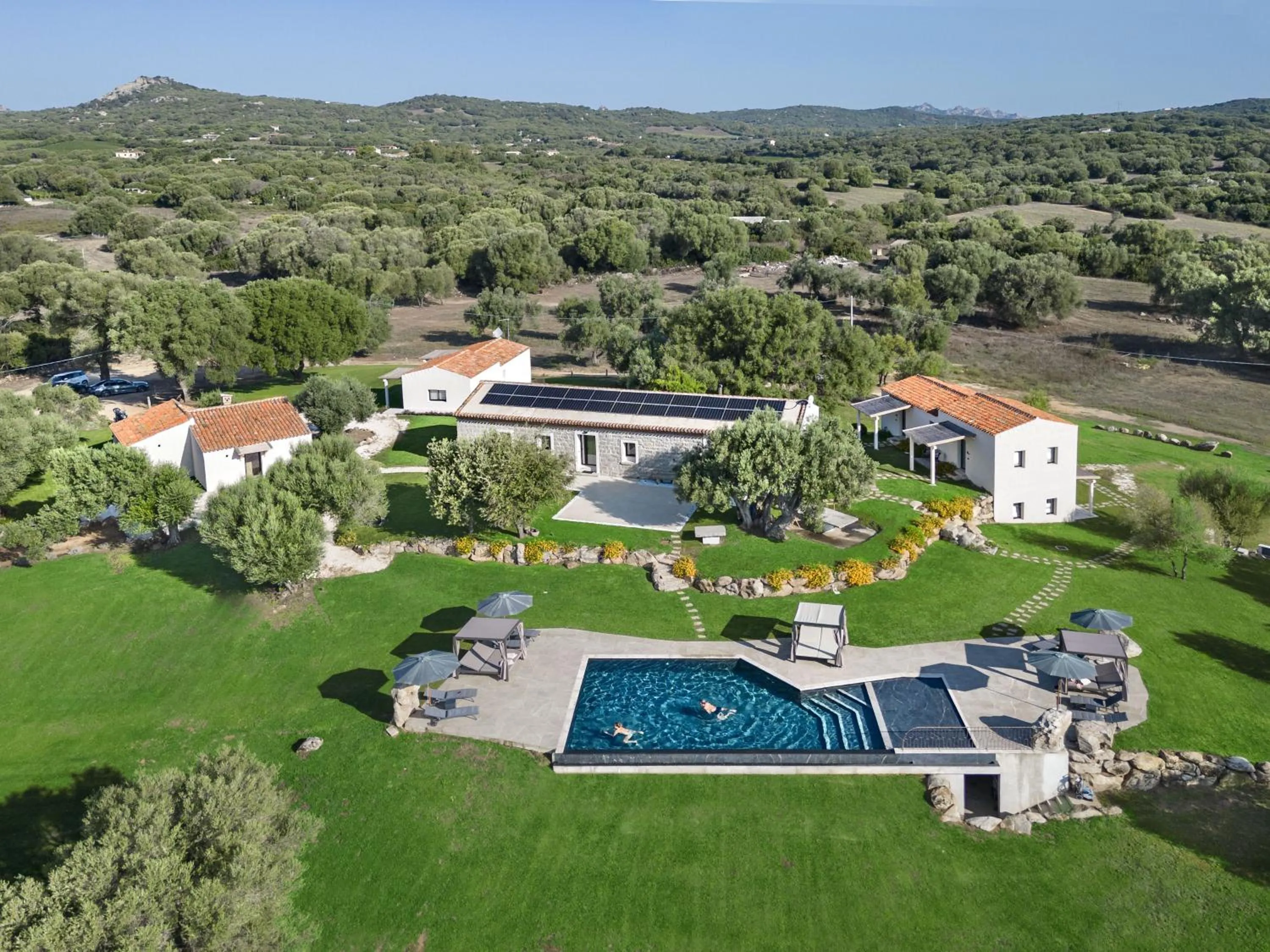 Bird's eye view in Uddastri Retreat