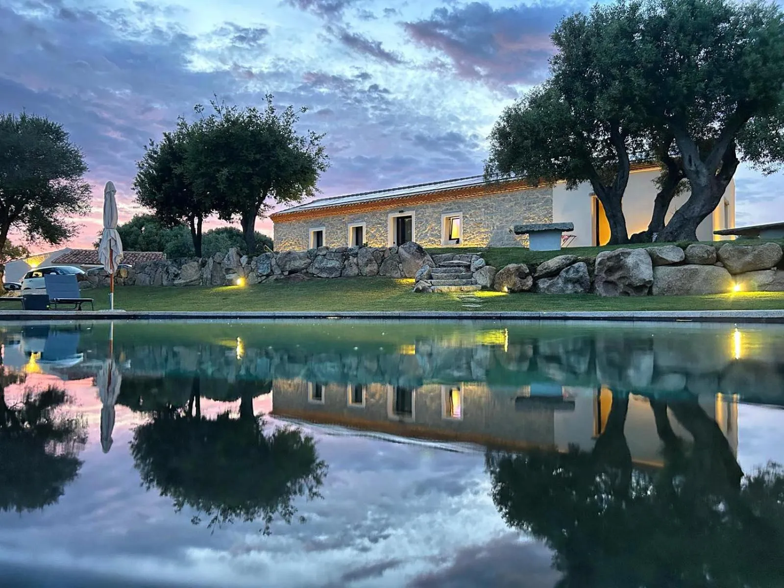 Pool view in Uddastri Retreat