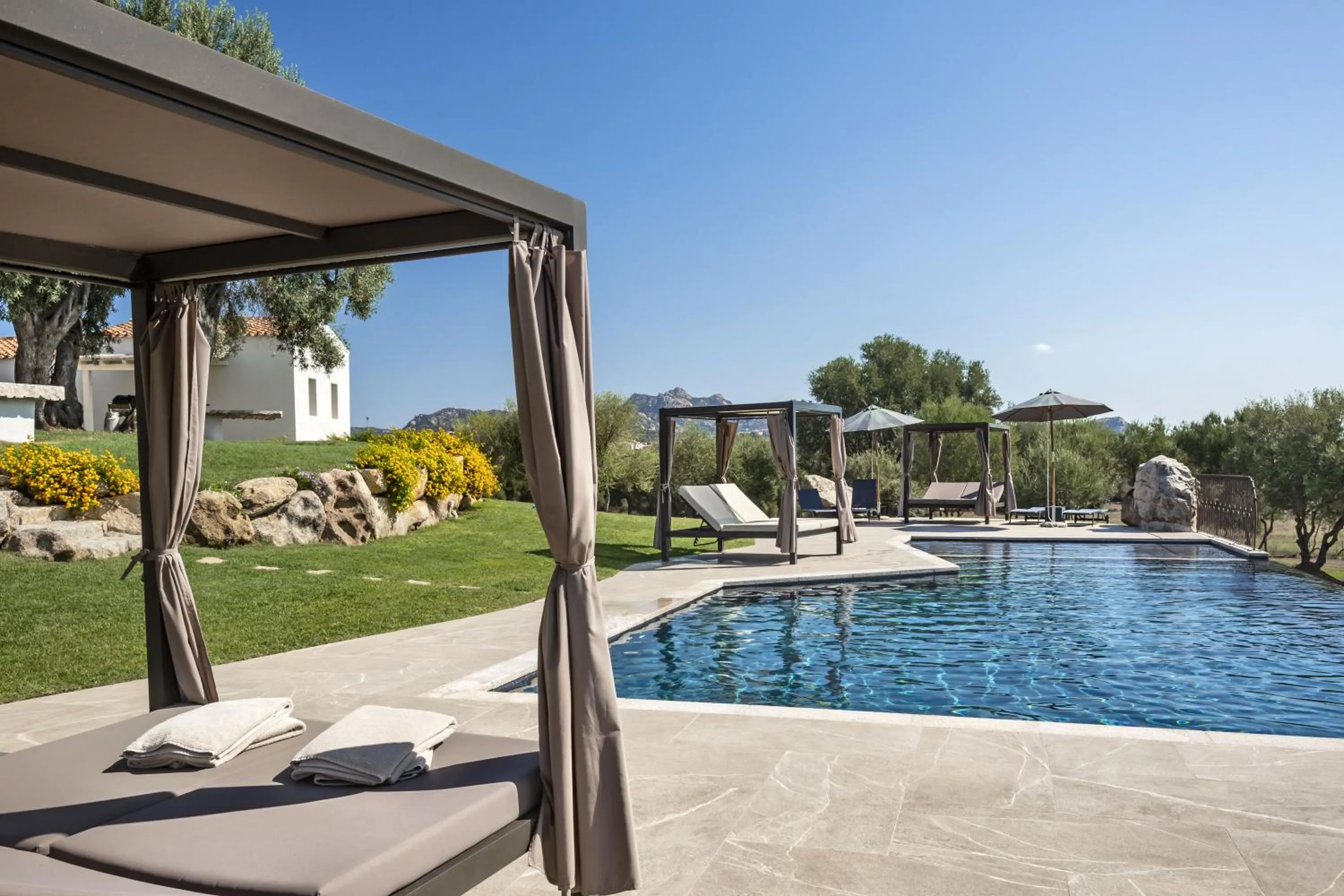 Pool view in Uddastri Retreat