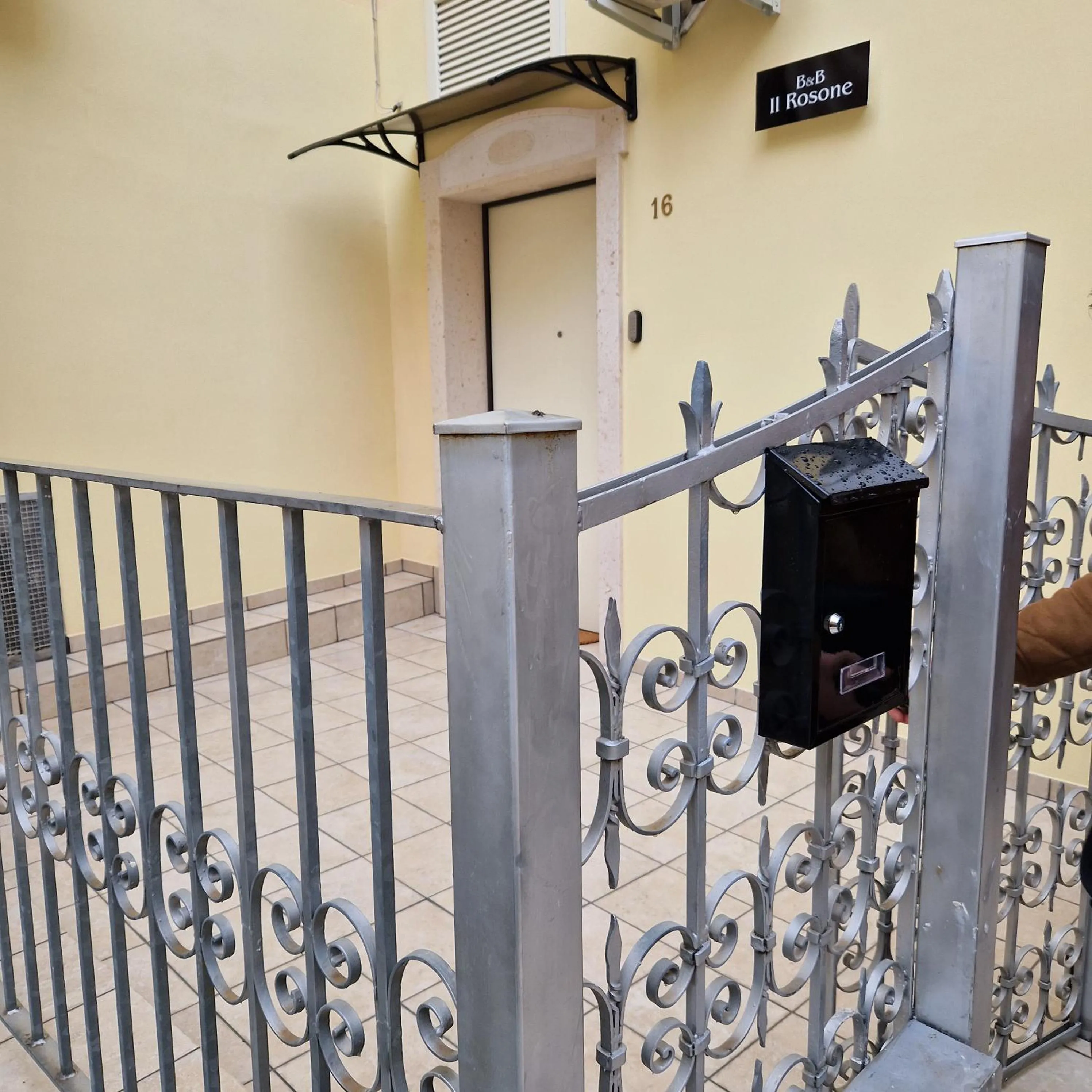 Balcony/Terrace in B&B Il Rosone