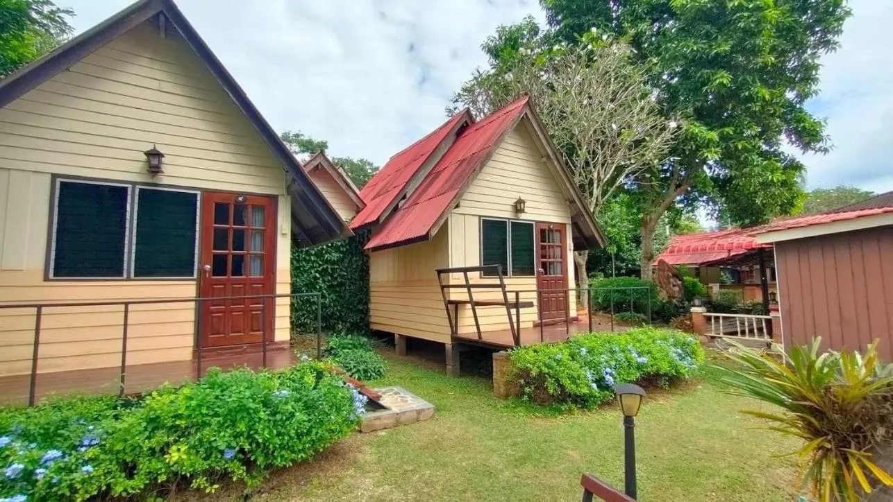 Property building in Lake Hill Resort Kanchanaburi