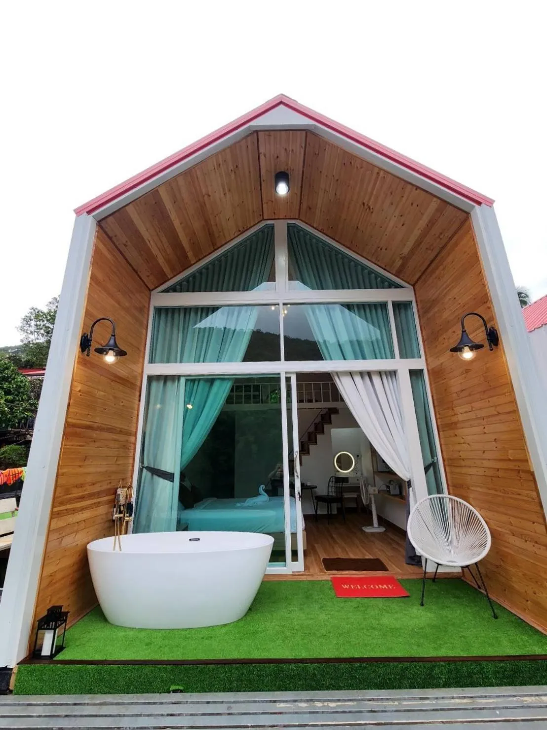 Property building in Lake Hill Resort Kanchanaburi