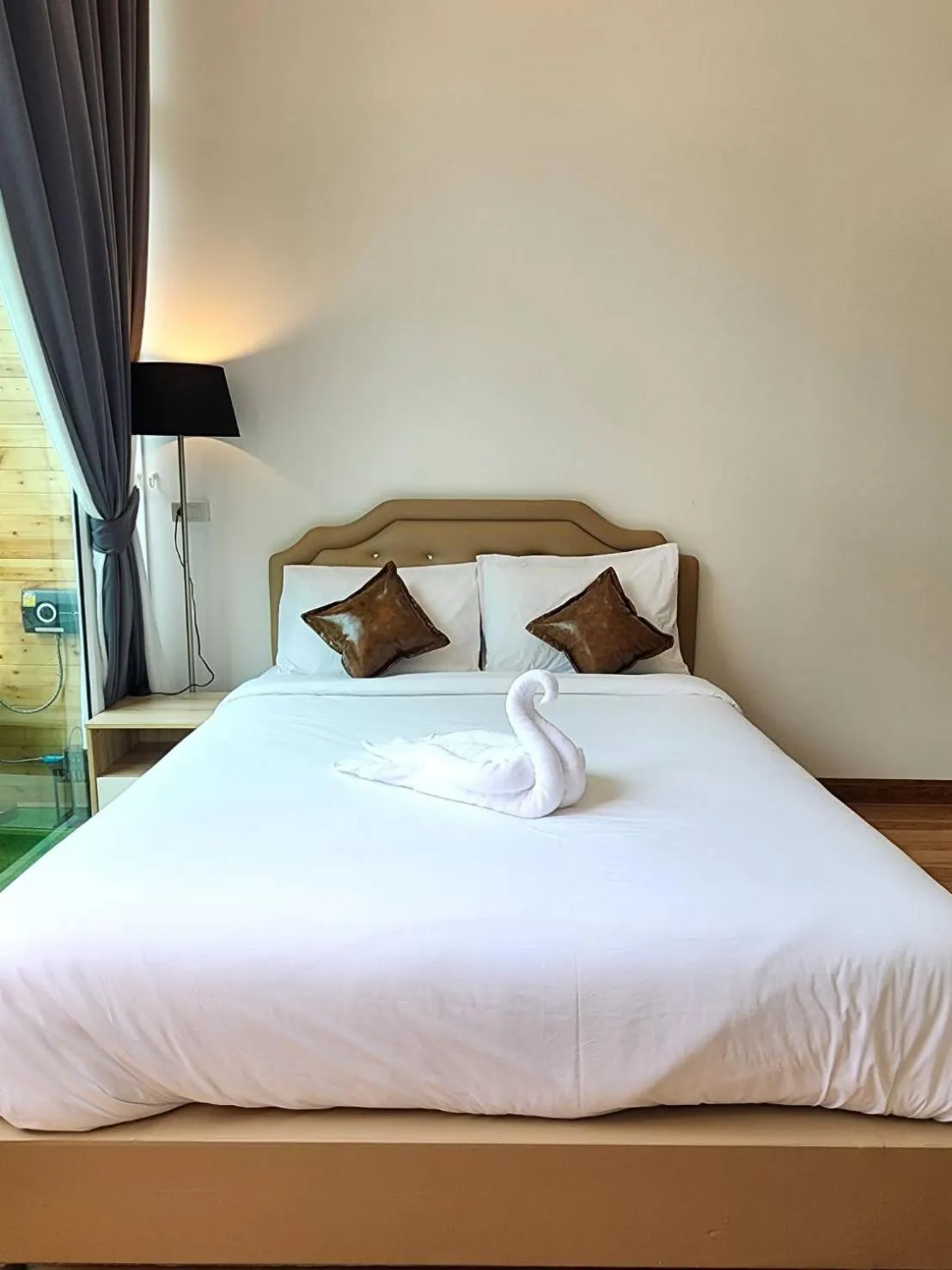 Bedroom, Bed in Lake Hill Resort Kanchanaburi