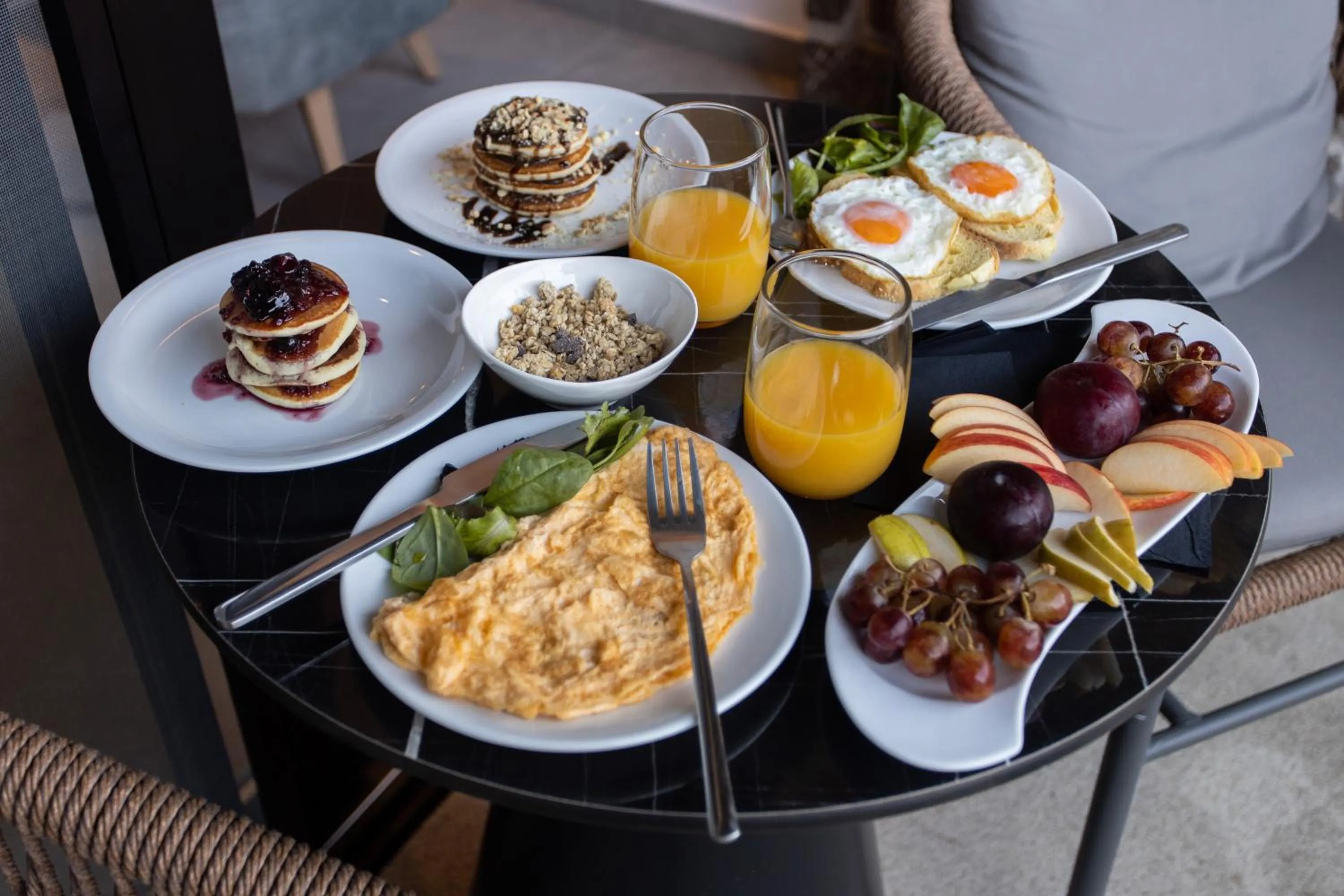 Breakfast in Opal Executive Suites