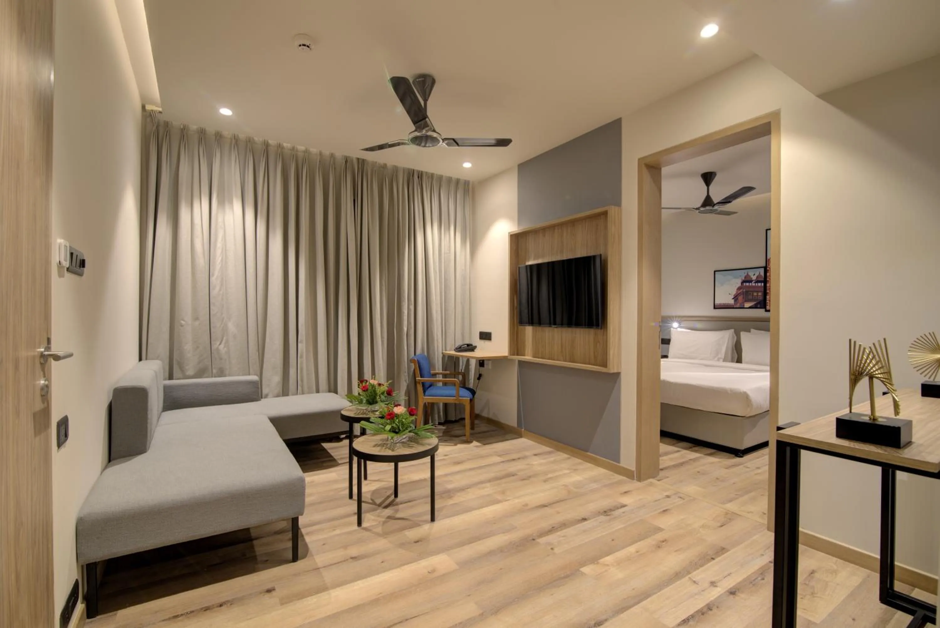 Bed in 7 Apple Hotel Pratap Nagar, Jaipur