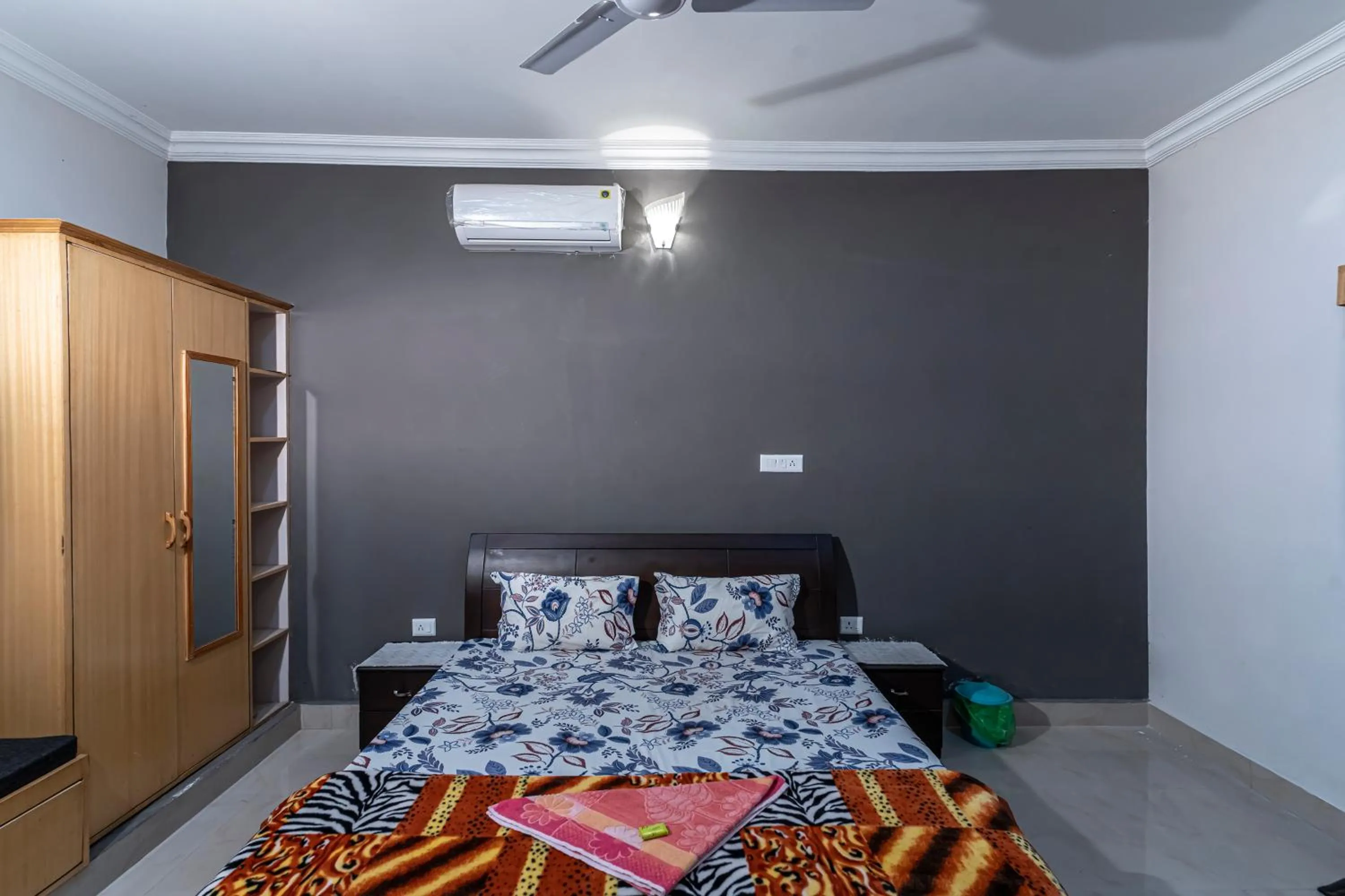 Bed in Lazy Mojo Inn