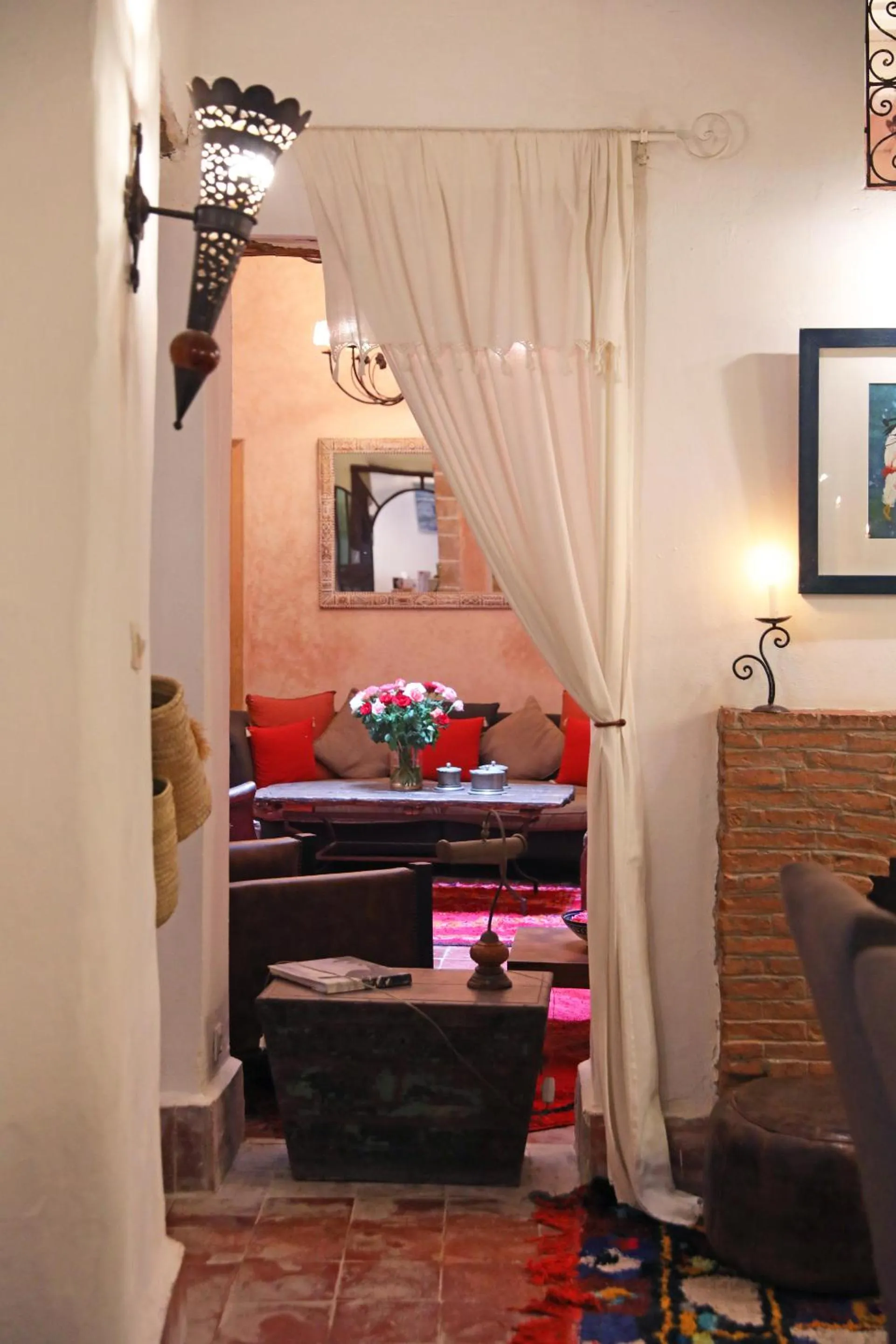 Lobby or reception in Riad Villa Garance