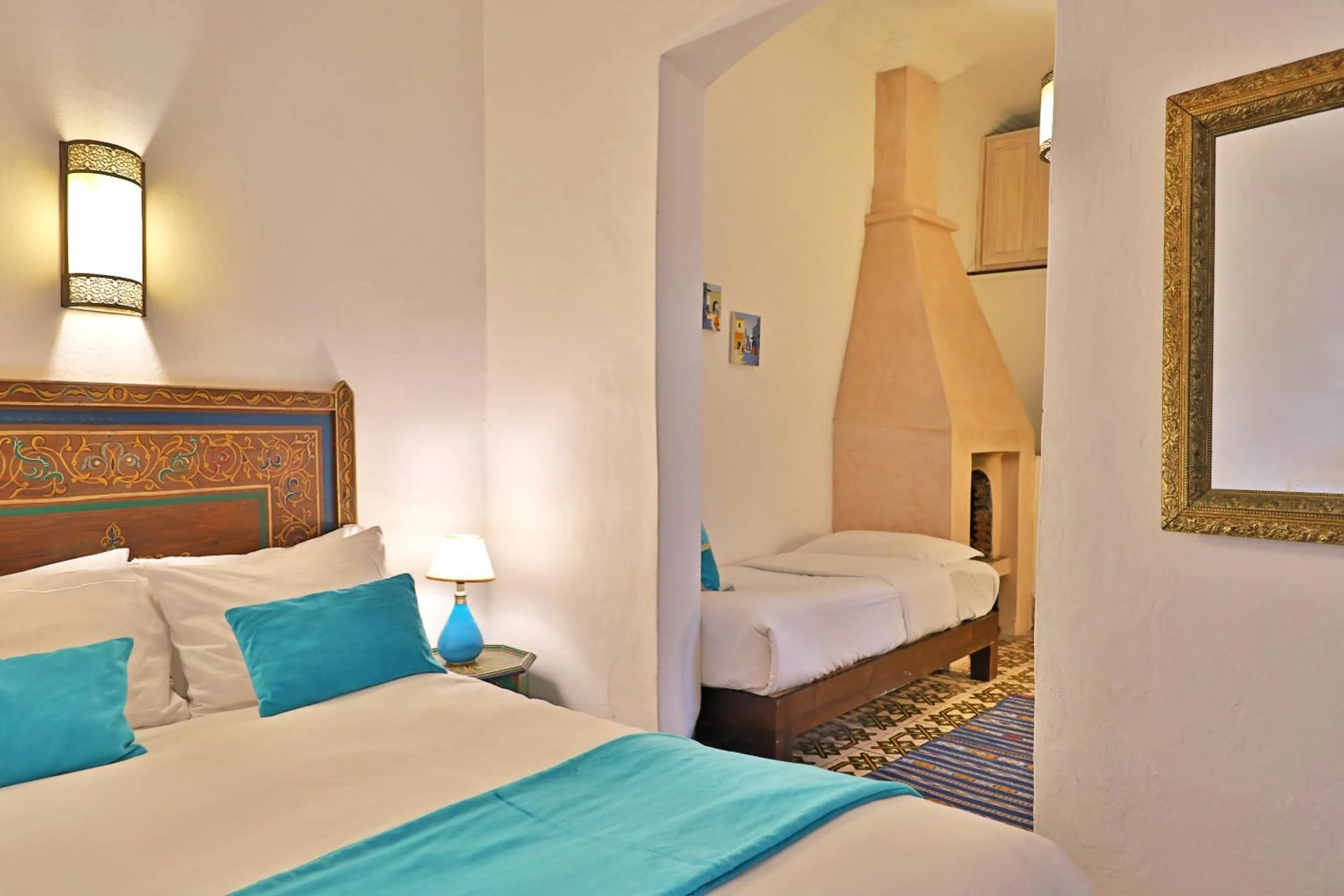Bedroom, Bed in Riad Villa Garance