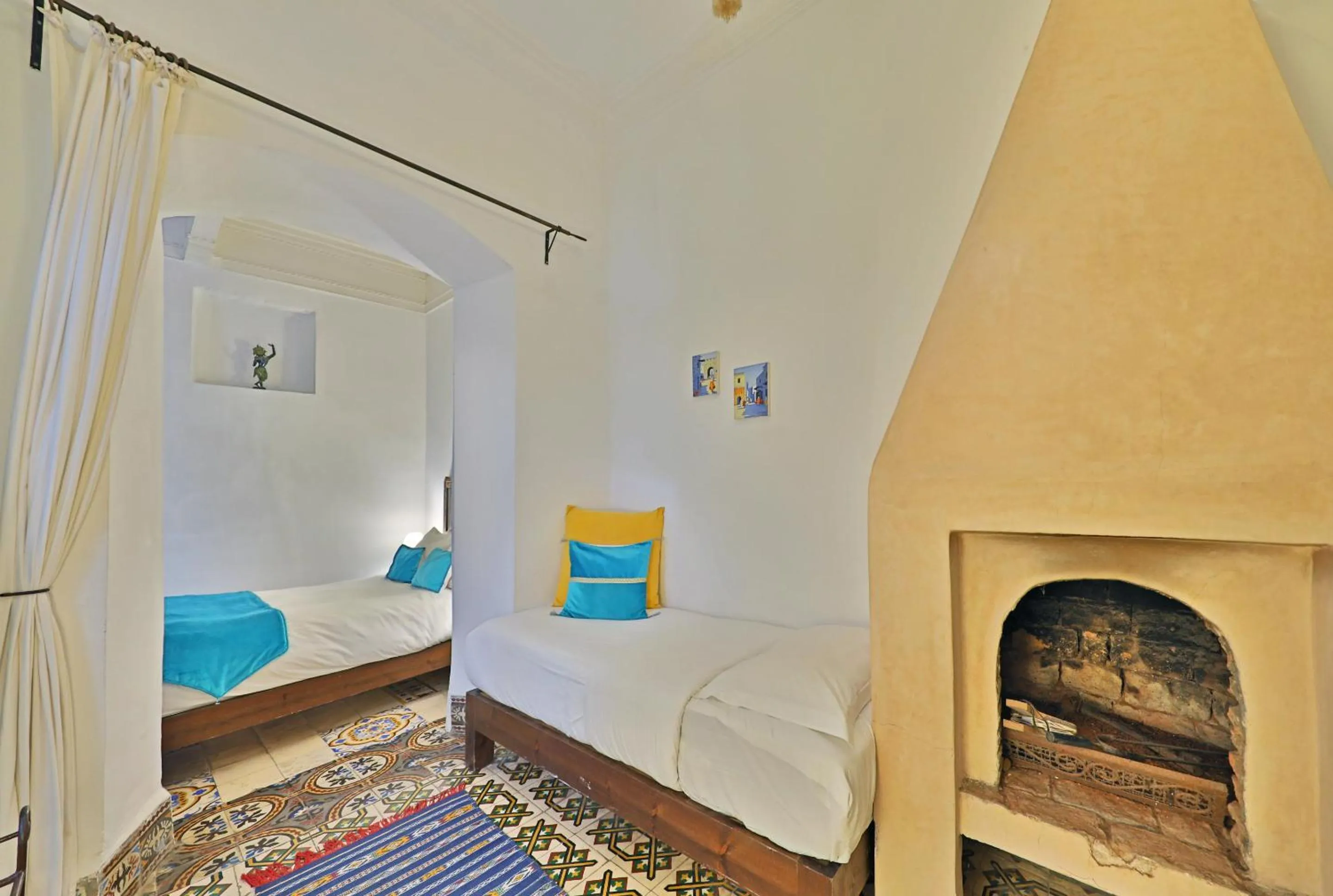 Bedroom, Bed in Riad Villa Garance