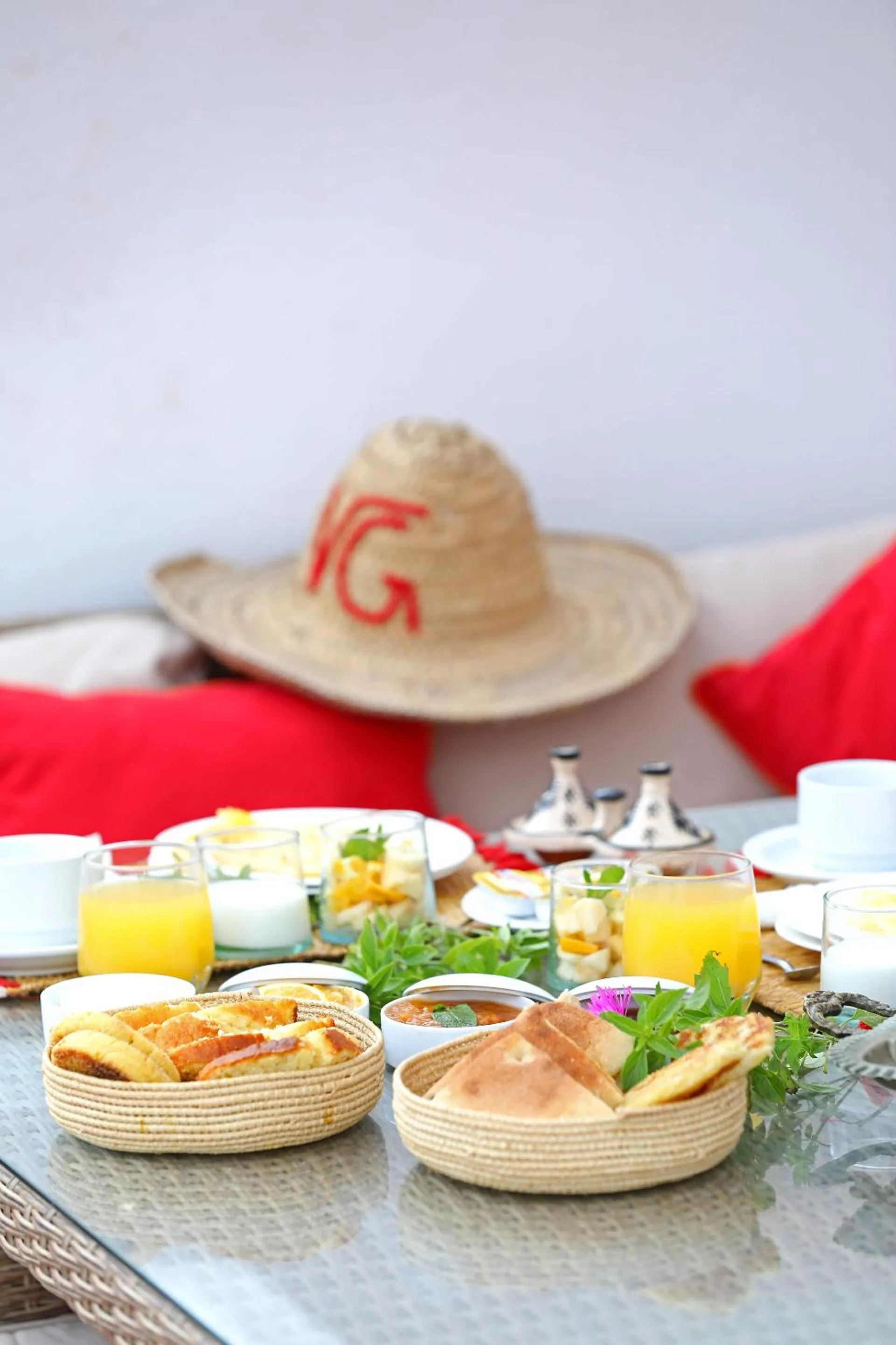Patio in Riad Villa Garance
