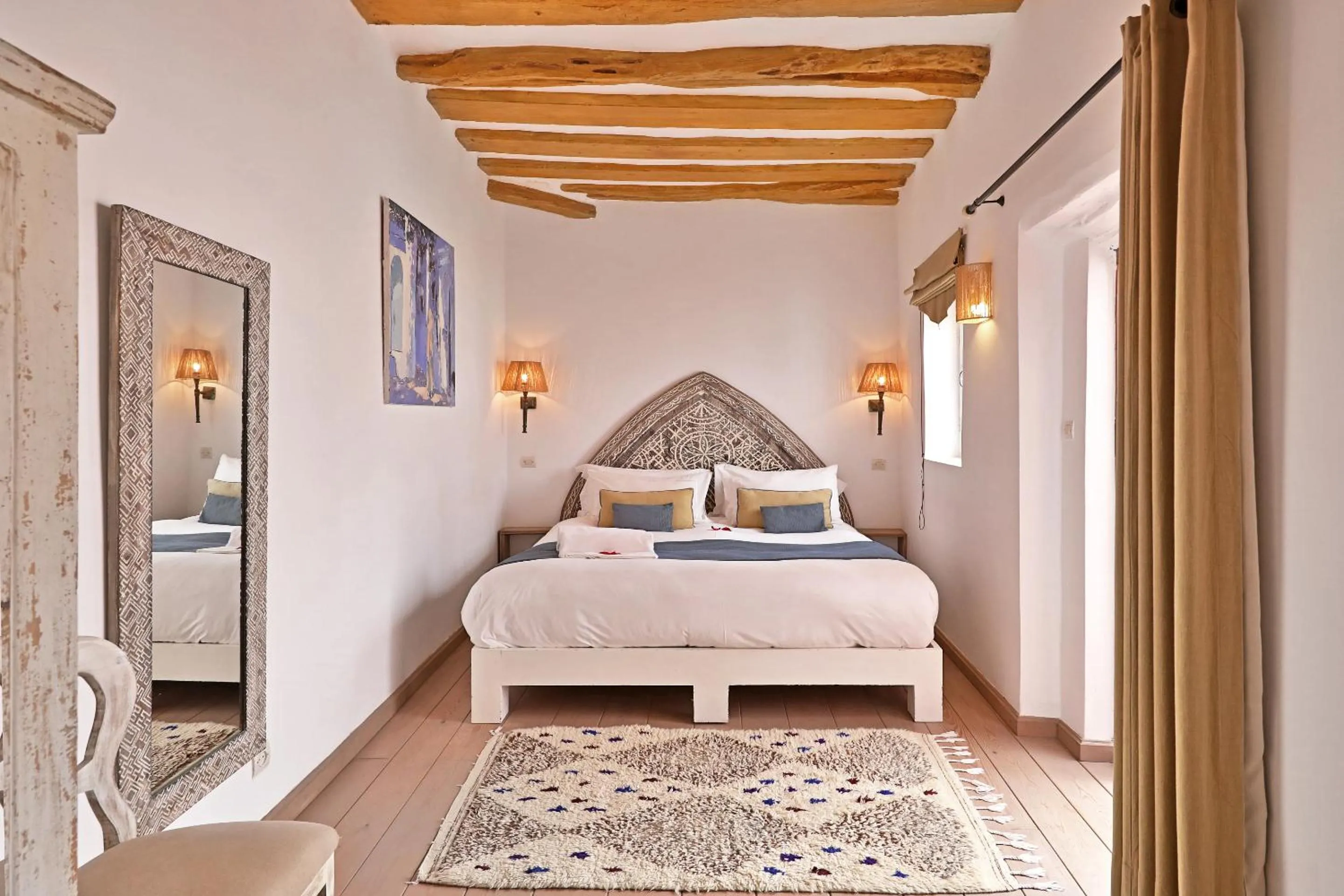Bedroom, Bed in Riad Villa Garance