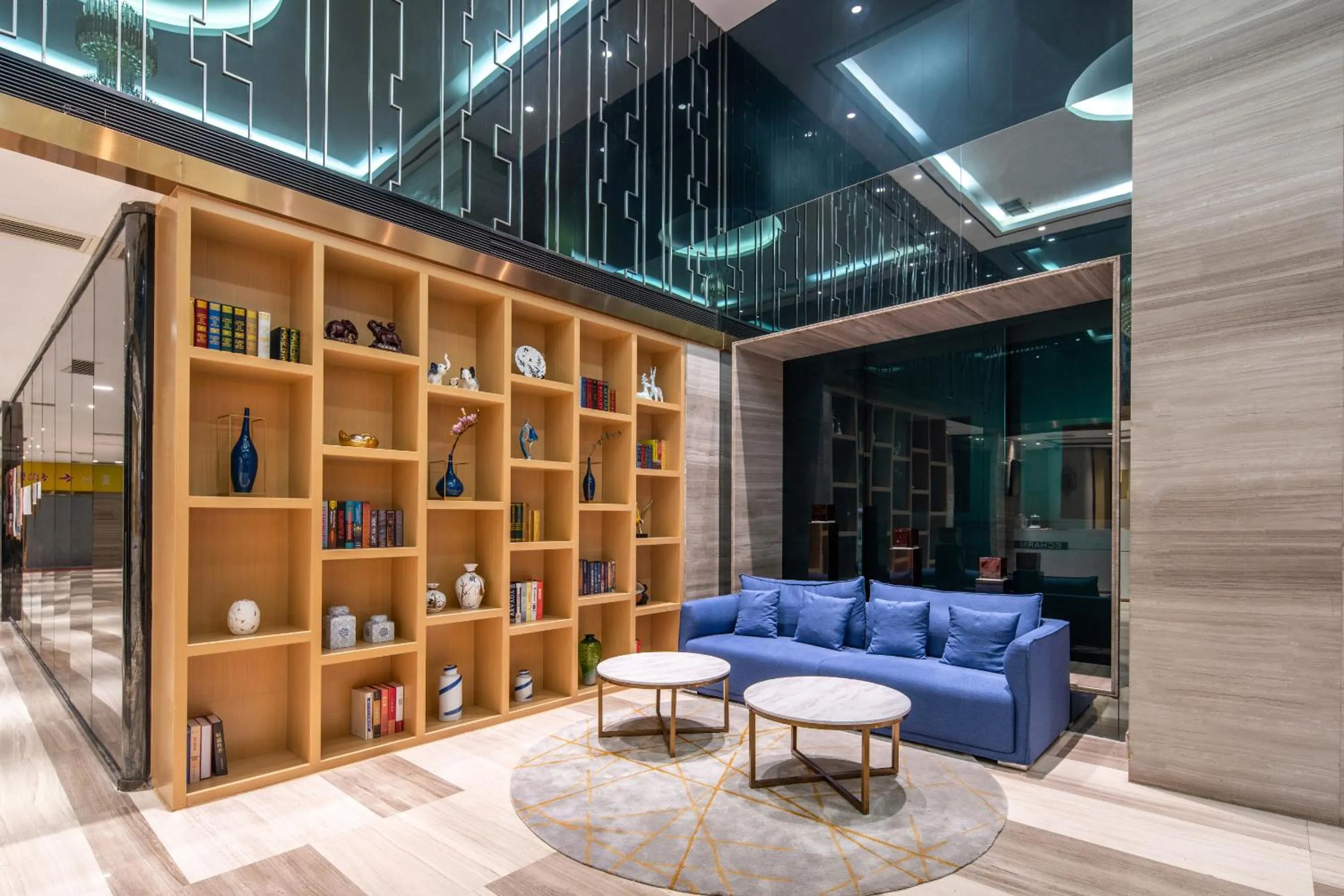 Seating area in Yishang Hotel - Guangzhou Railway Station Yuexiu Park Subway Station