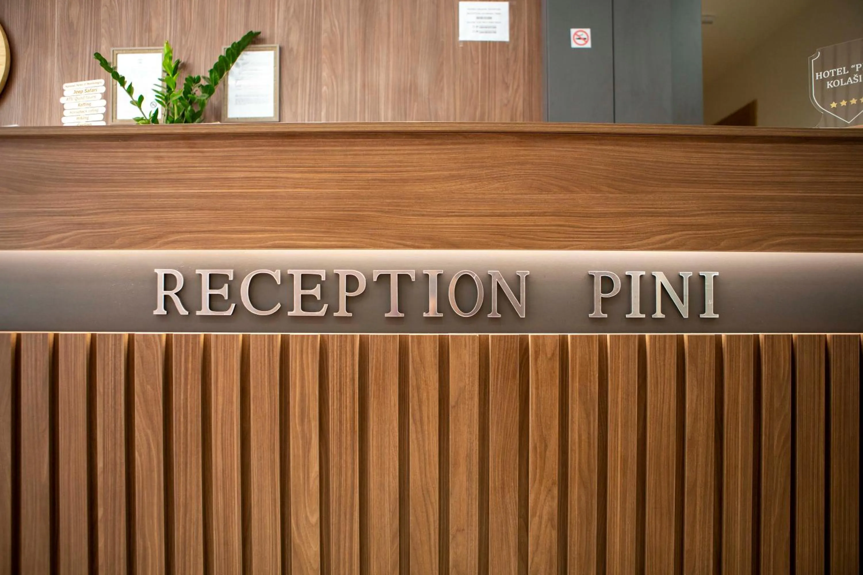 Lobby or reception in Pini Apart-hotel