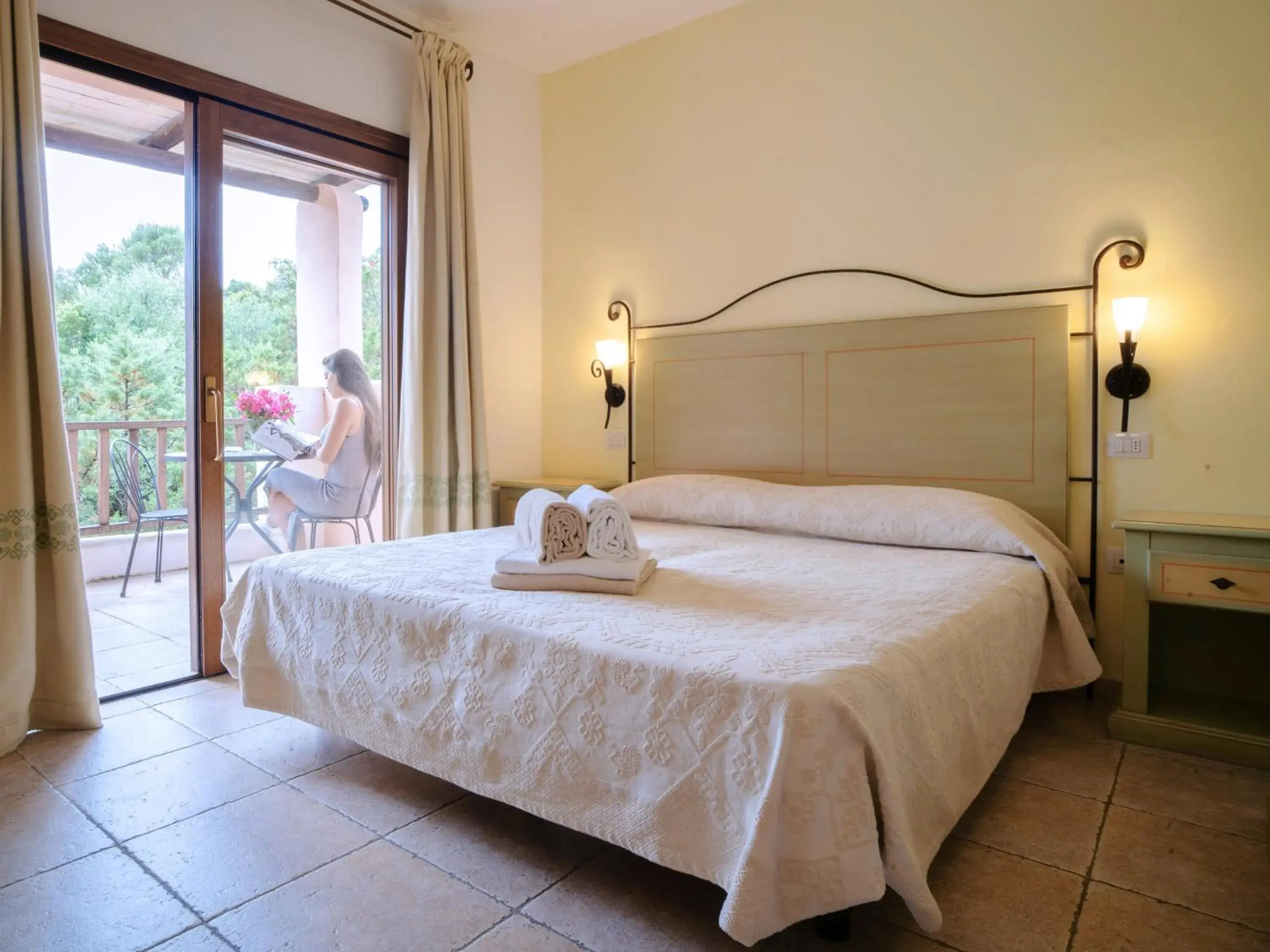 Bed in Hotel Pedra Santa Bed in Hotel Pedra Santa