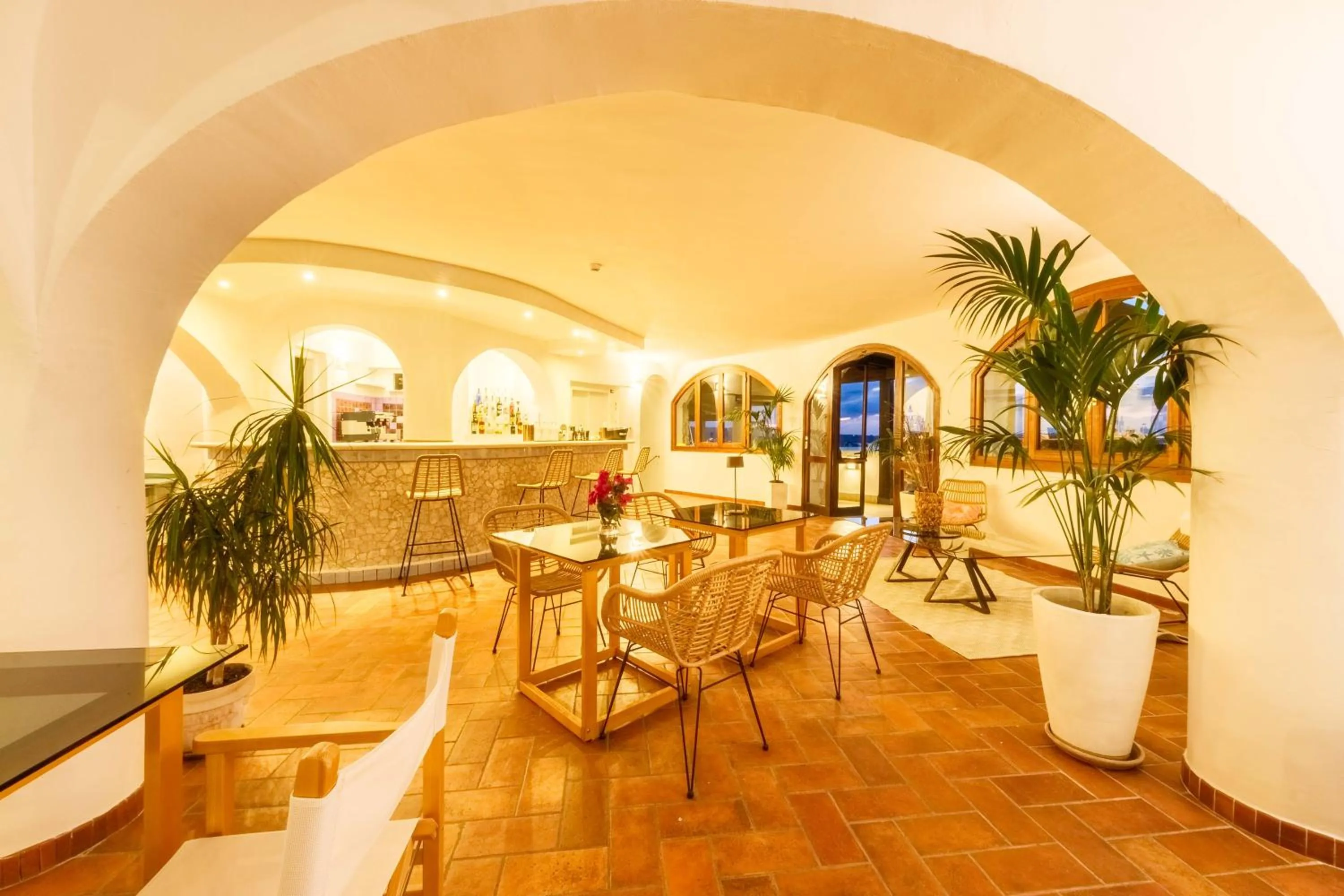 Area and facilities in Hotel Pedra Santa