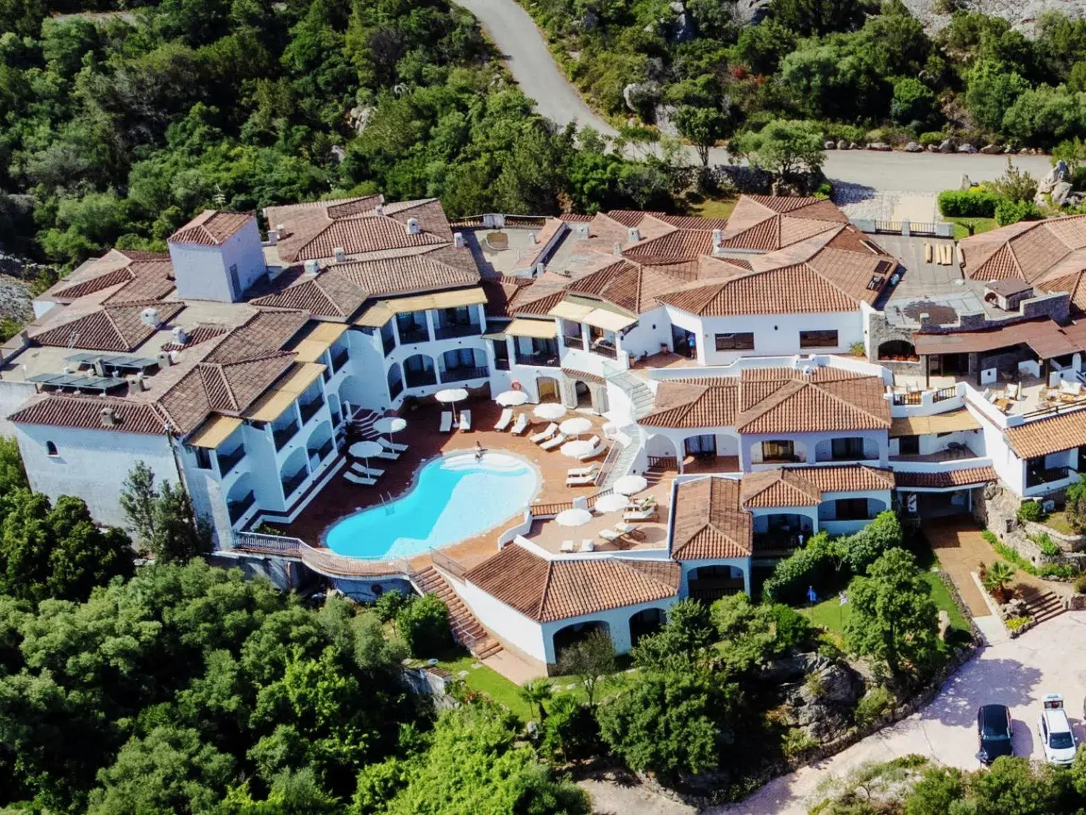 Property building in Hotel Pedra Santa Property building in Hotel Pedra Santa