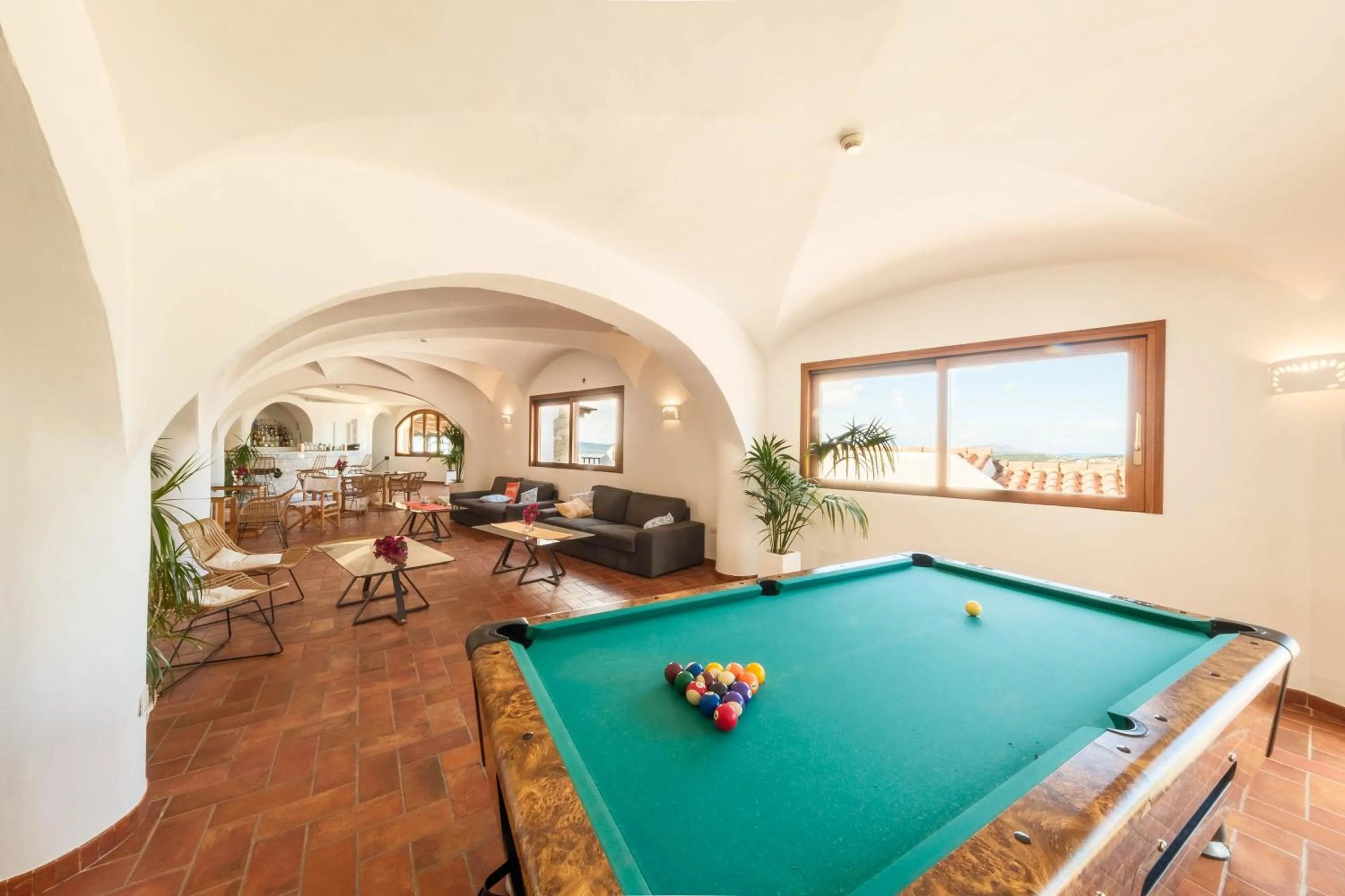 Billiard in Hotel Pedra Santa