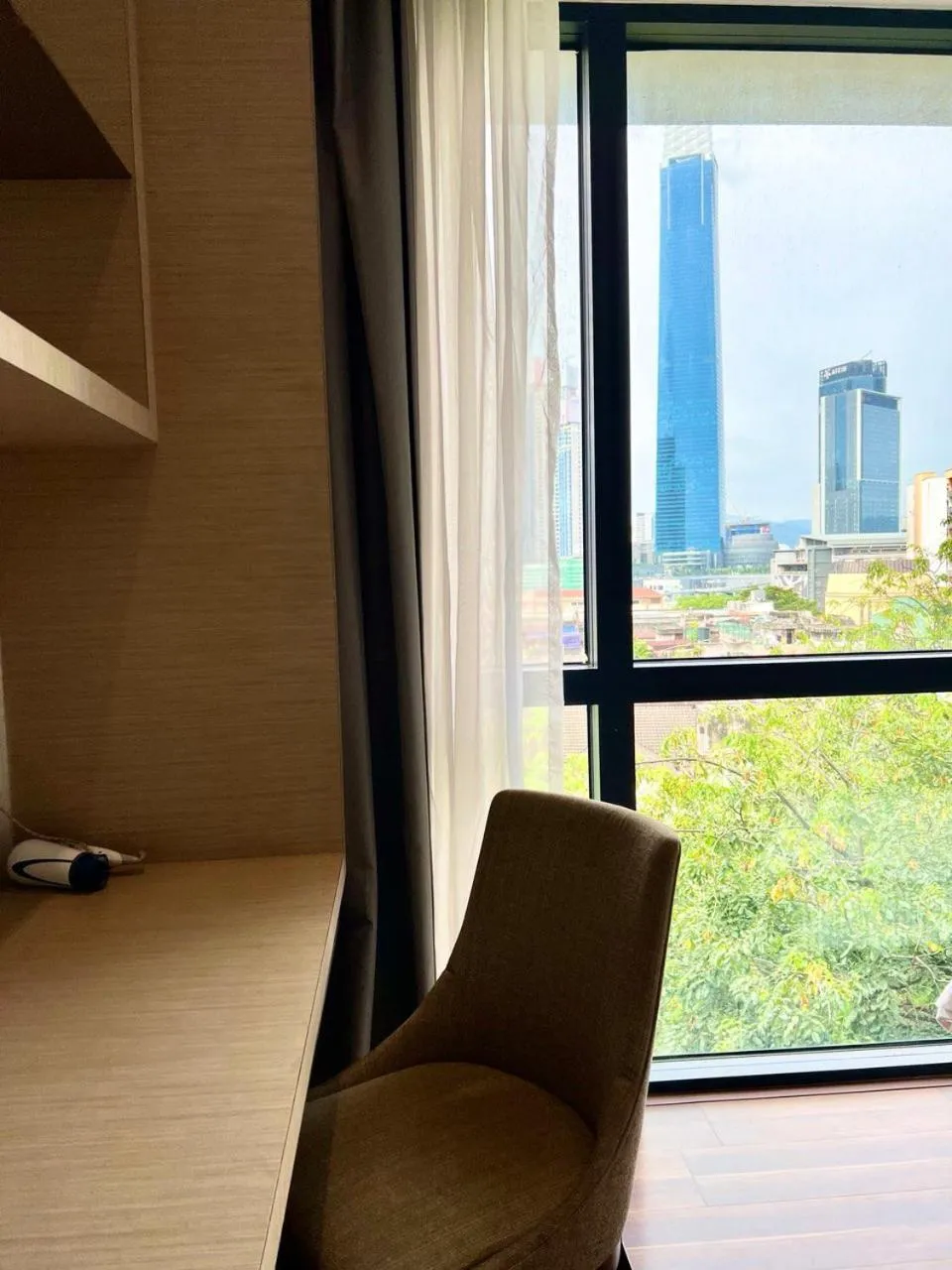 Seating area in D'Majestic by Lush Living