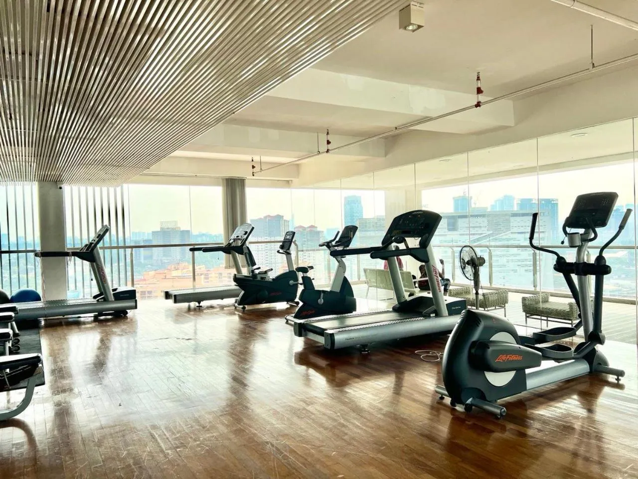 Fitness centre/facilities in D'Majestic by Lush Living